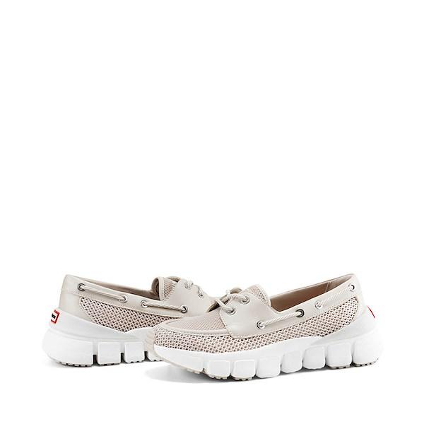 Womens Hunter Sasa Slip-On Casual Flat - Light Gray Product Image