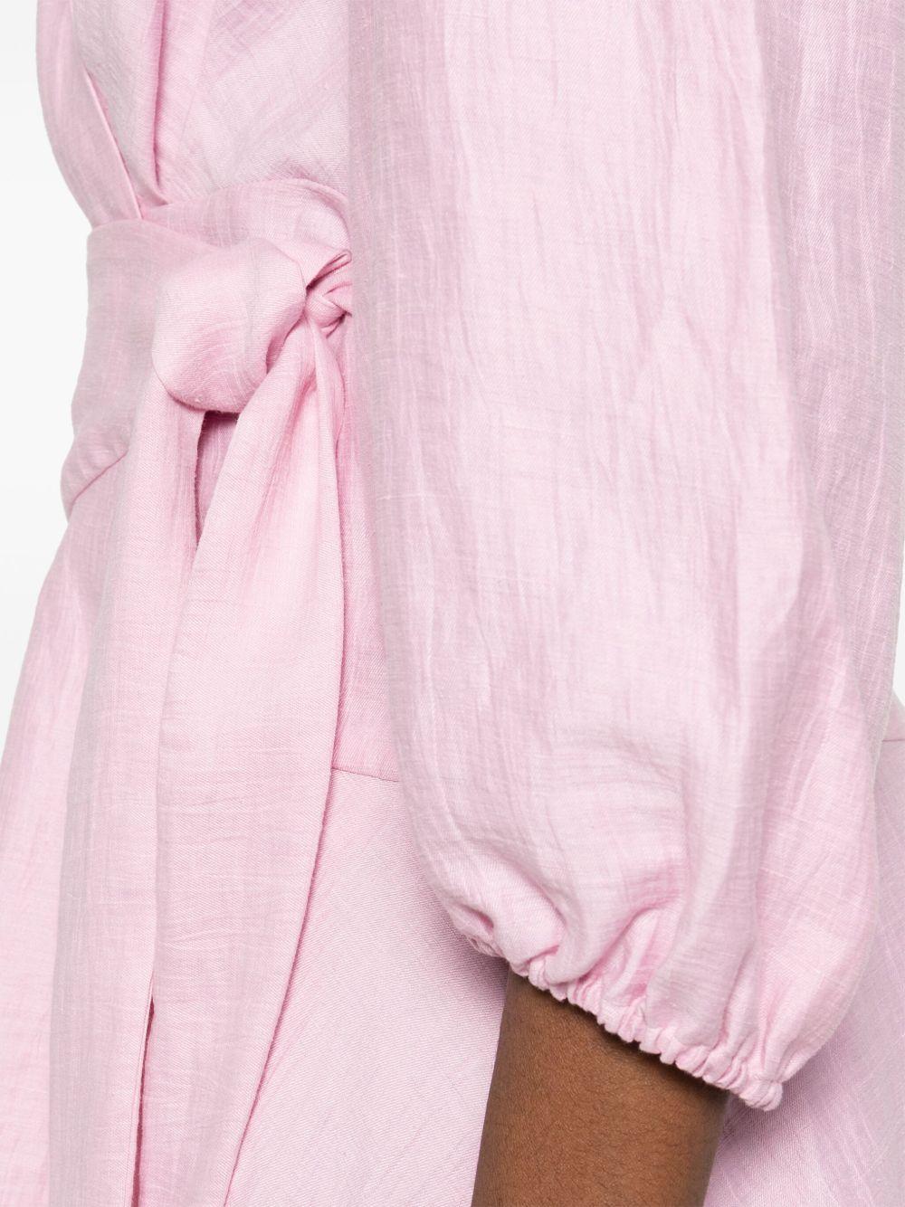 wrap mini dress Product Image