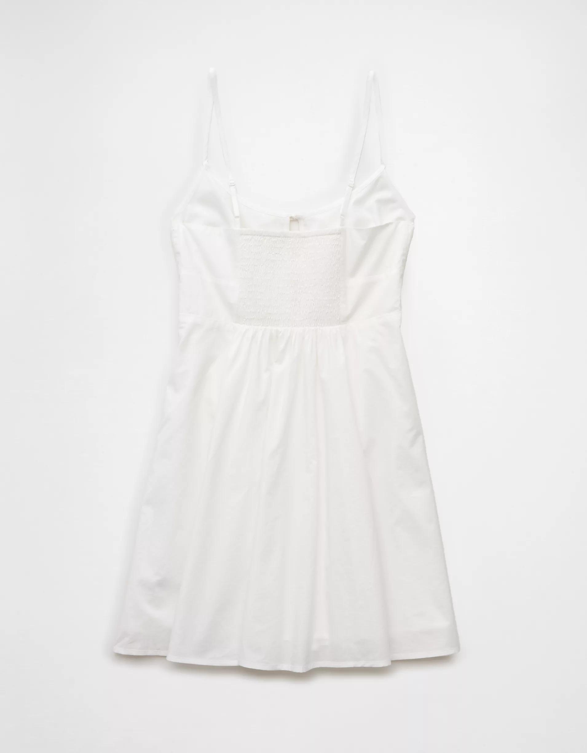 AE Tie Front Mini Dress Product Image