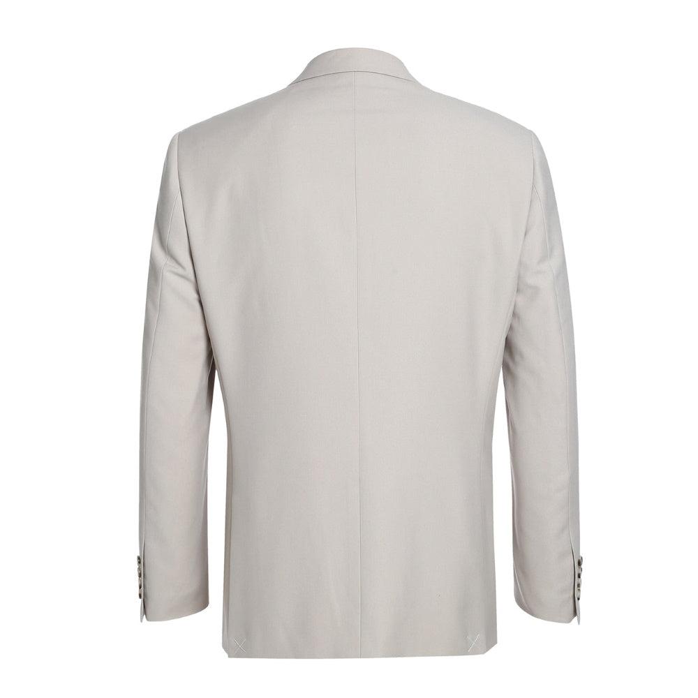 Vanderbilt Collection - Classic 2 Piece Suit 2 Buttons Regular Fit In Light Beige Product Image