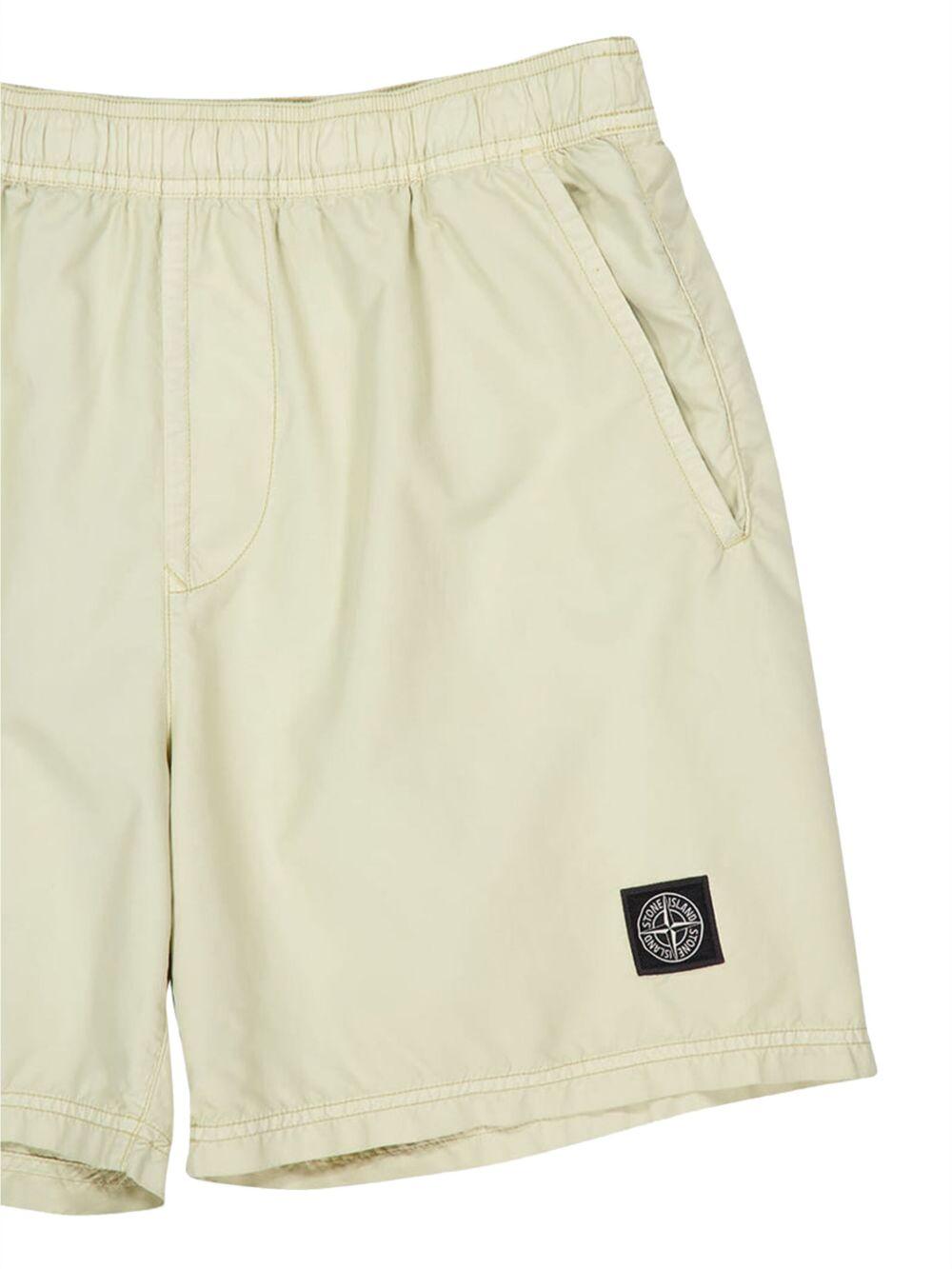 B100B09 logo-patch swim shorts Product Image