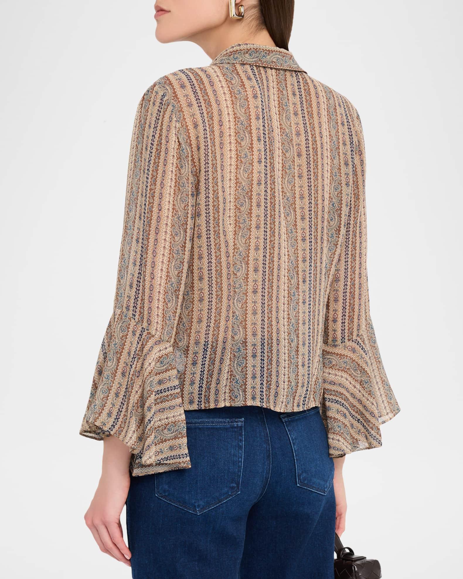 Jasmeet Silk Blouse Product Image