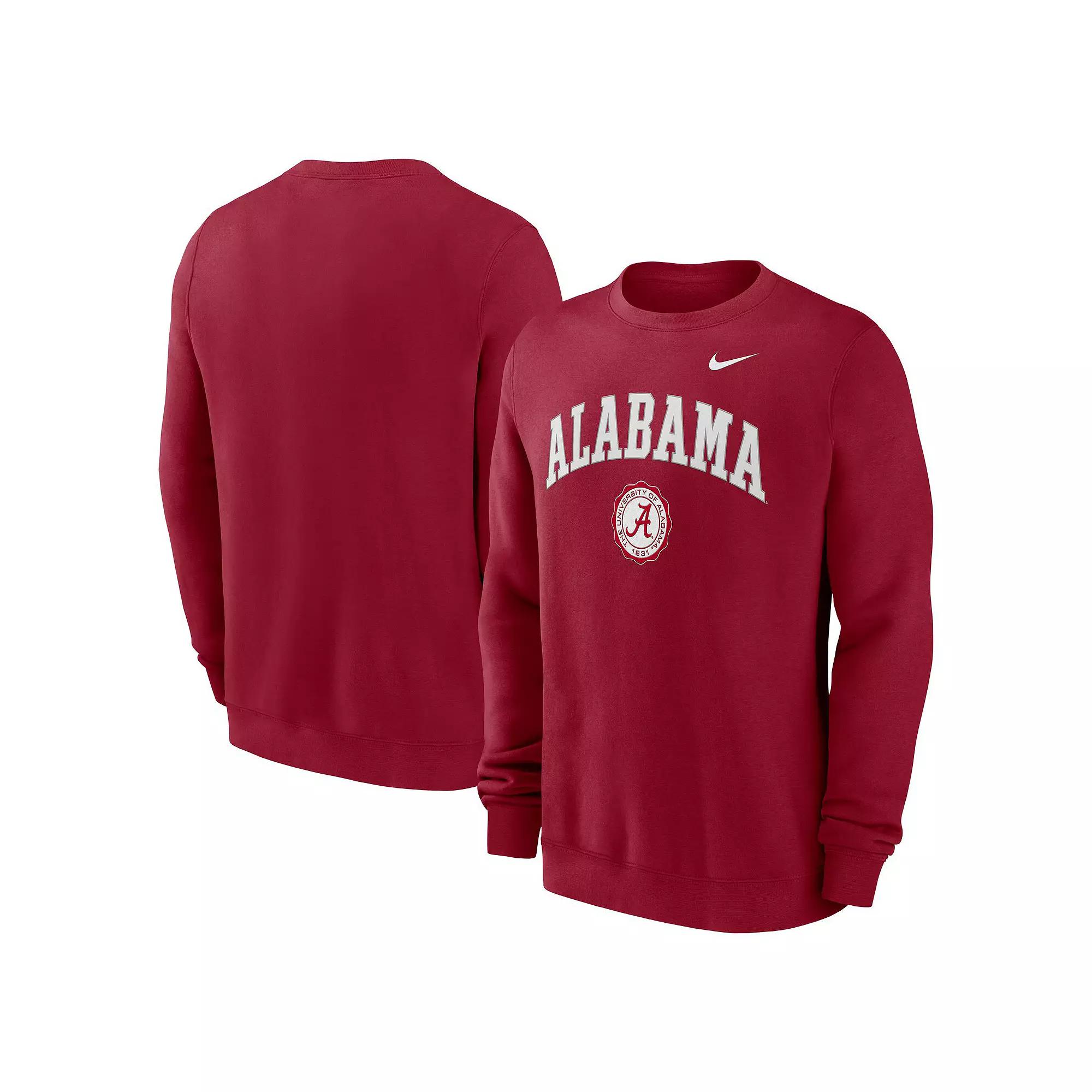 Men's Nike Orange New York Mets Pullover Sweatshirt,  Product Image