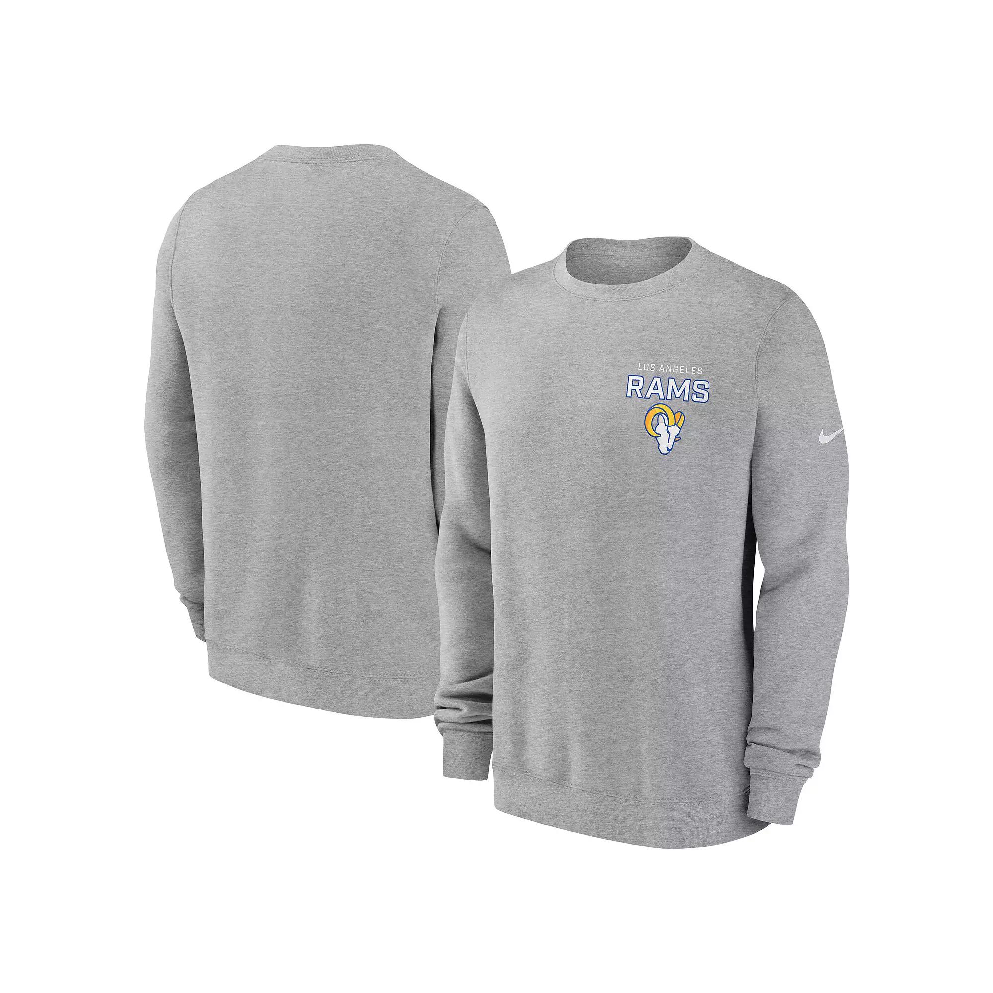 Men's Nike Orange New York Mets Pullover Sweatshirt,  Product Image