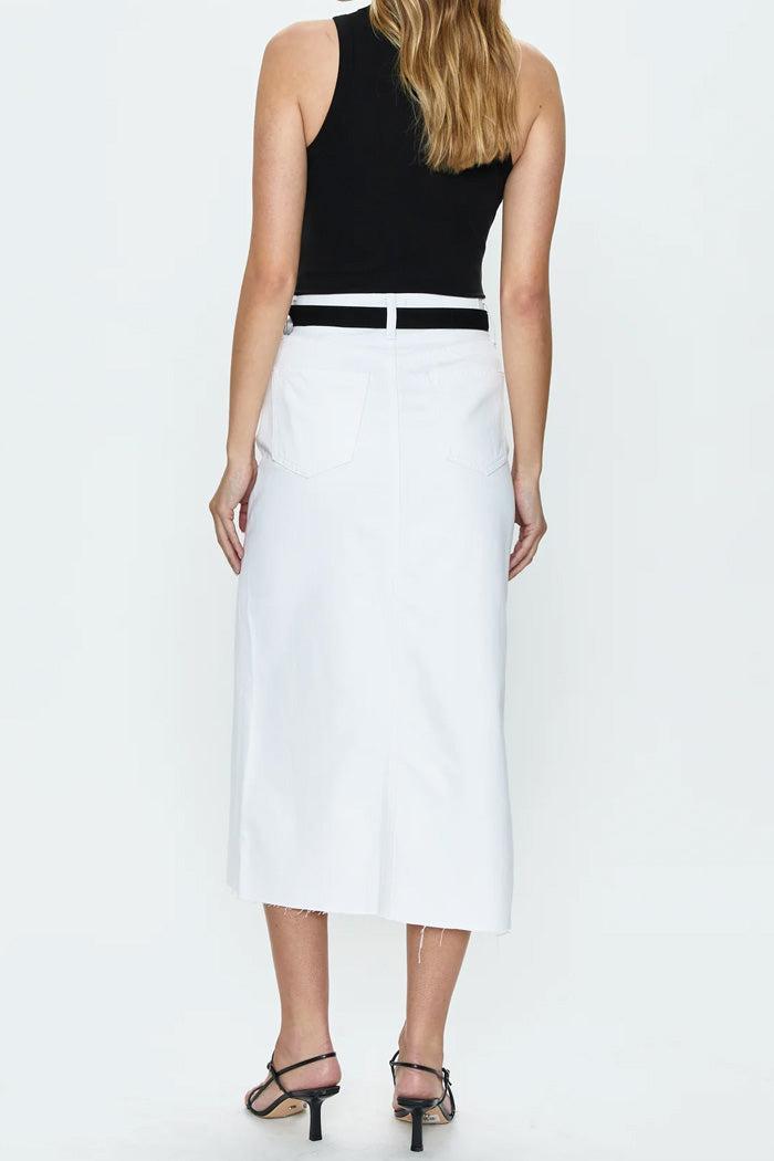 Alice Denim Midi Skirt Product Image