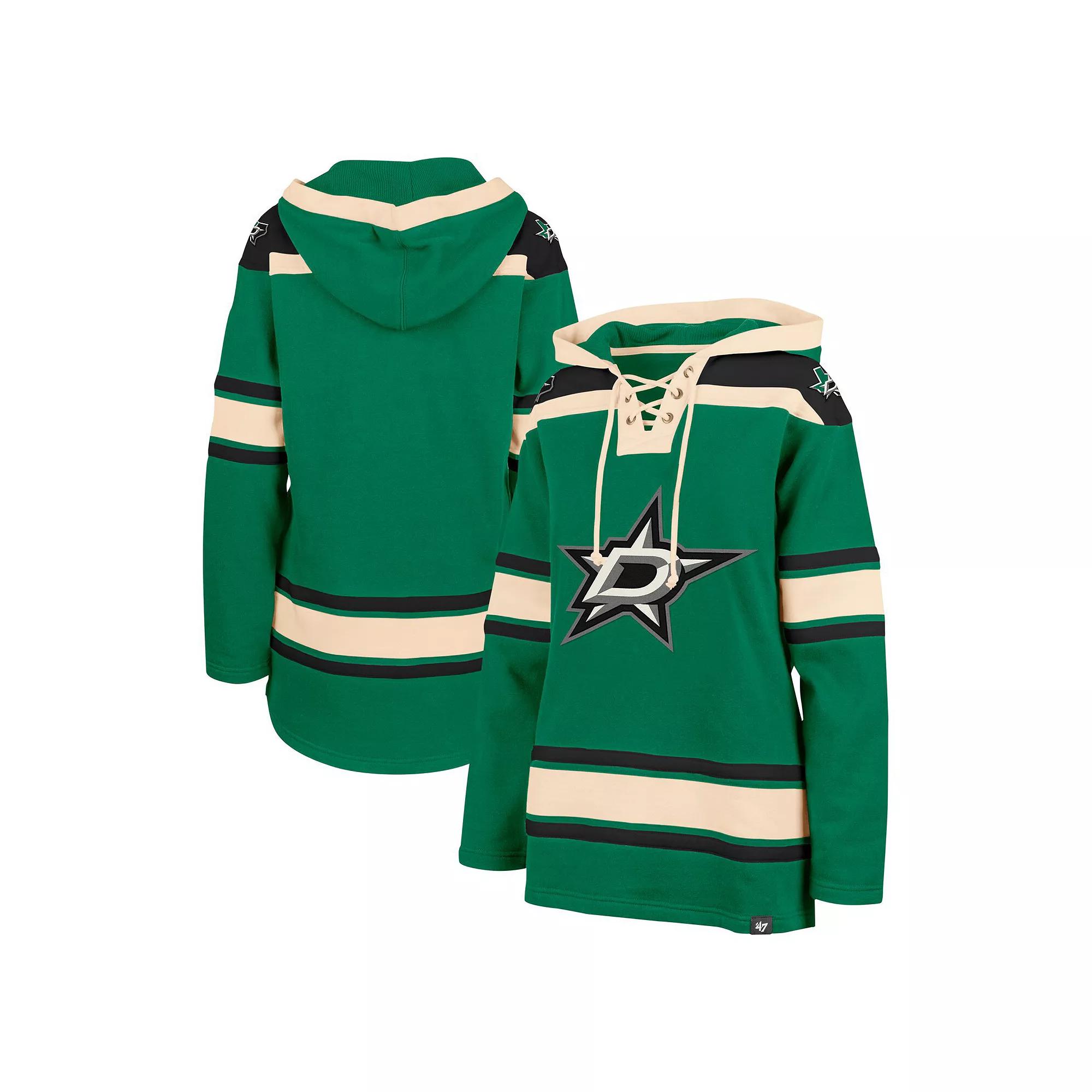 Women's '47 Red Washington Capitals Superior Lacer Pullover Hoodie,  Product Image