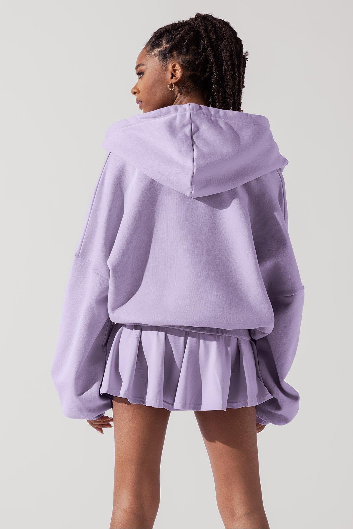 Zip Cloud Hoodie - Seashell Product Image