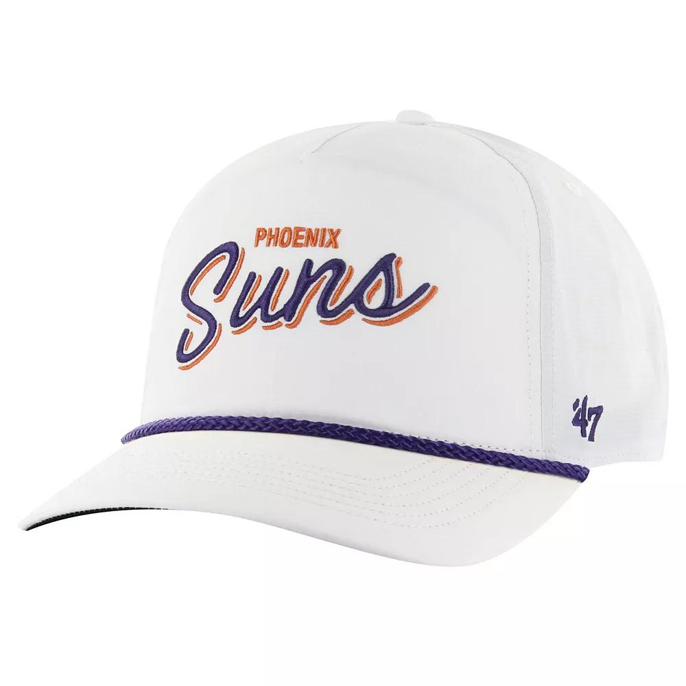 Men's '47 White Phoenix Suns Fairway Hitch brrr Adjustable Hat, Phx White Product Image