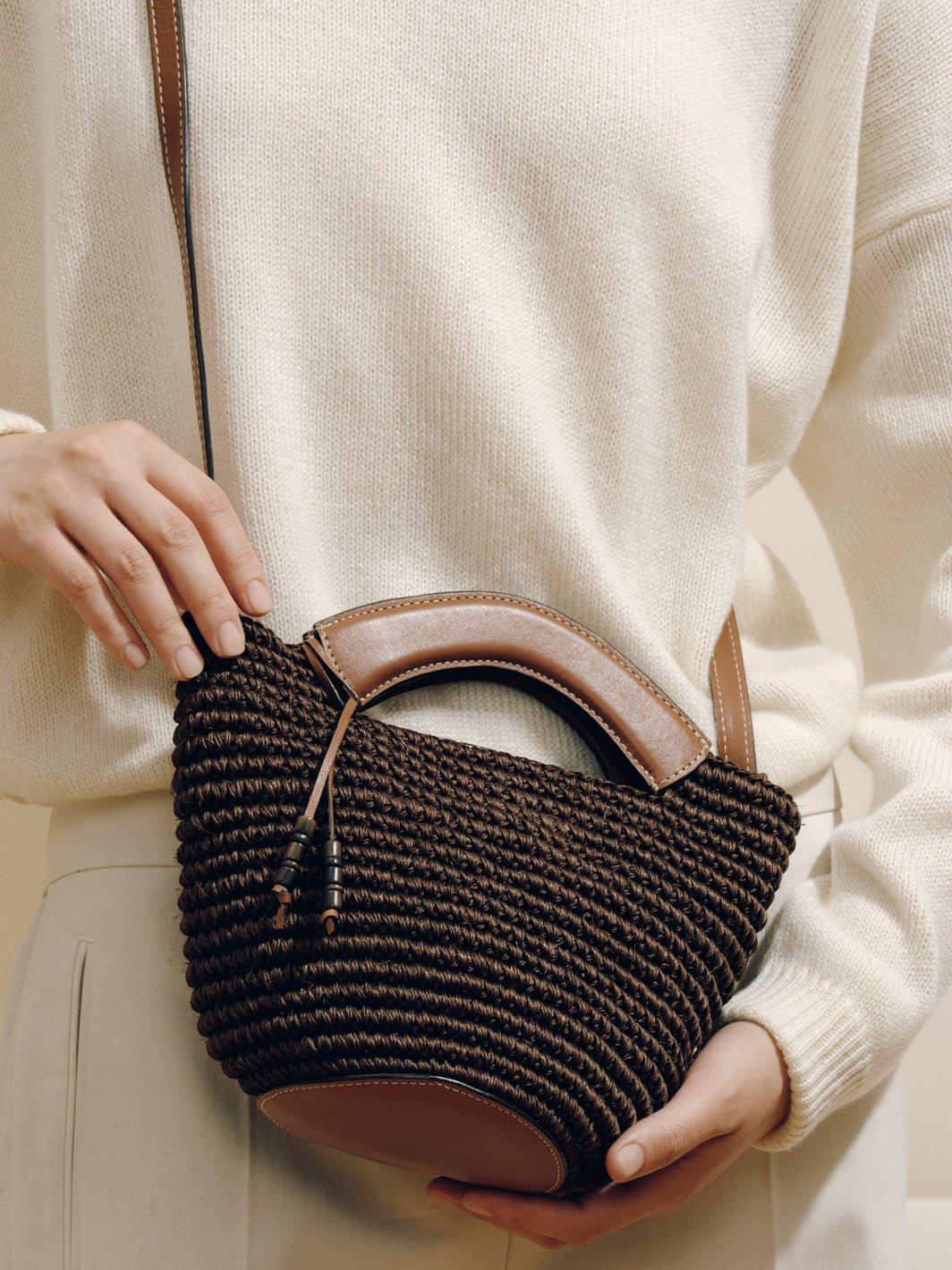 The Small Woven Shopper Product Image