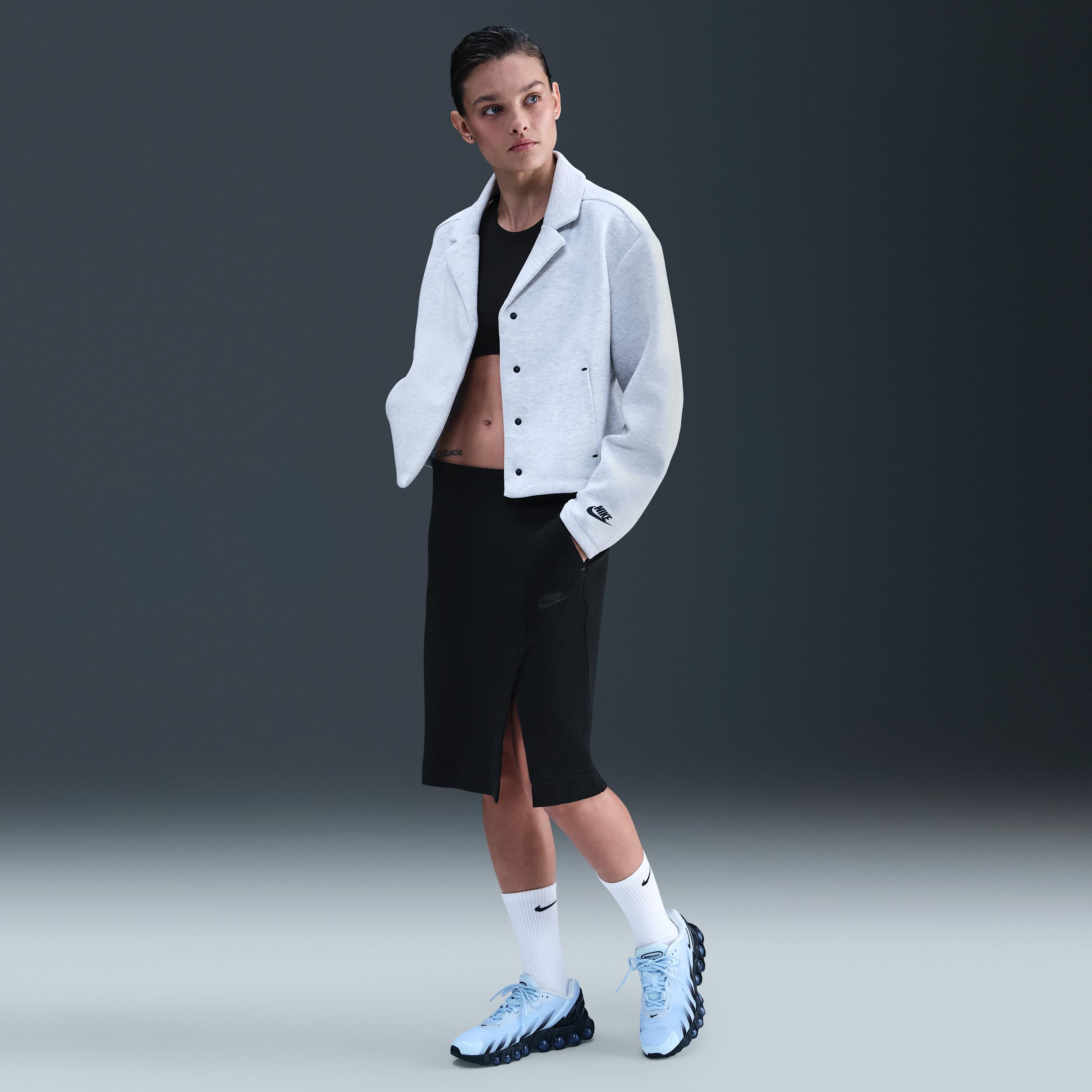 Womens Nike Sportswear Tech Fleece Skirt | IM6181-010 Product Image