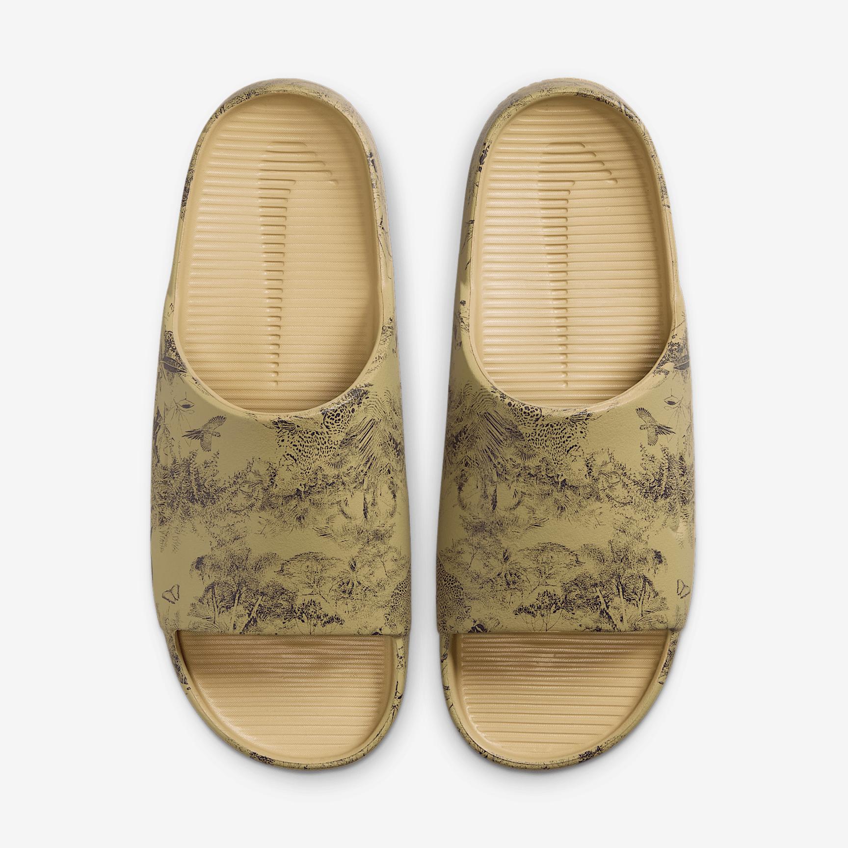 Mens Nike Calm Printed Slide Sandals Product Image