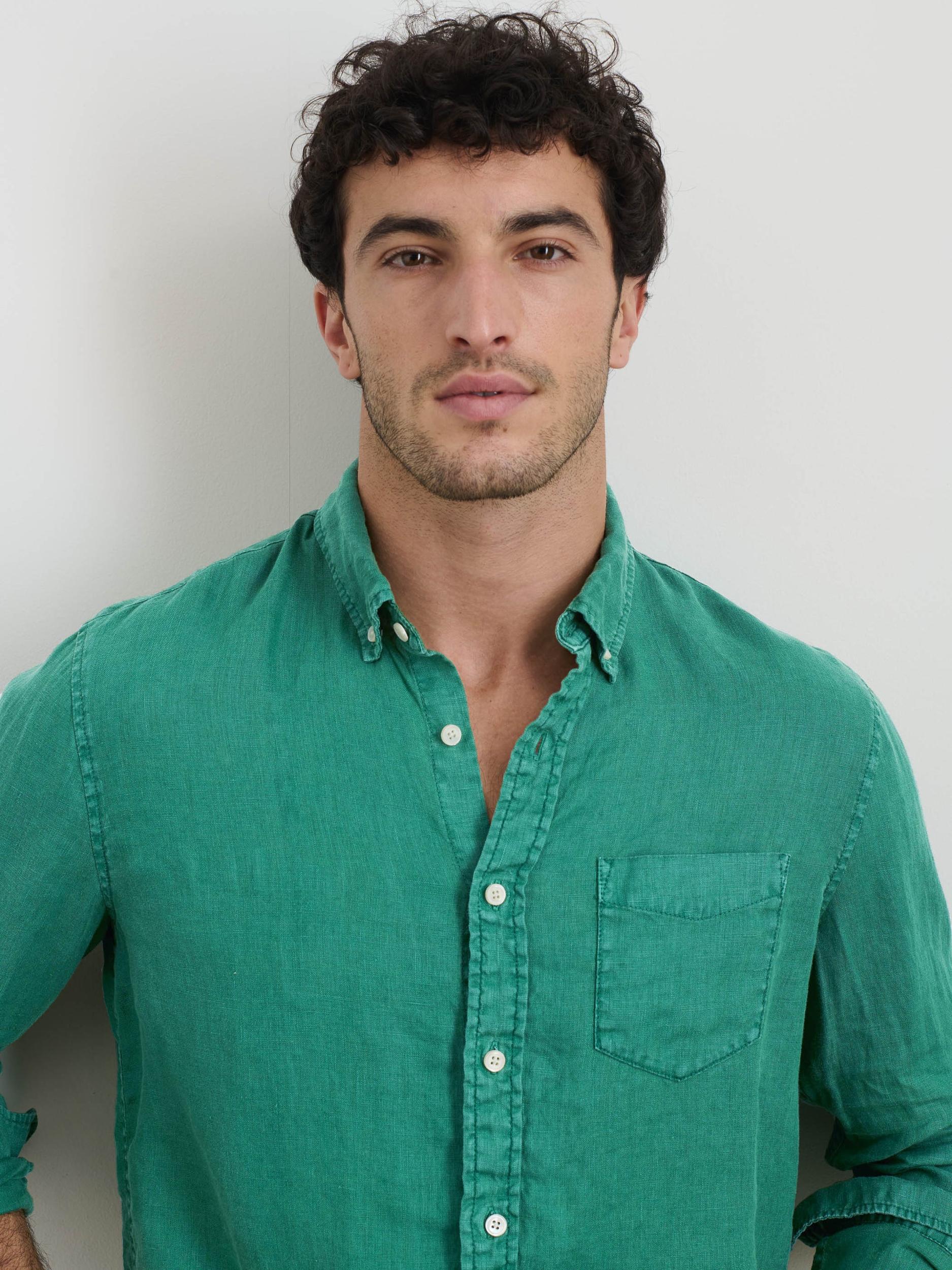 Mill Shirt in Linen Product Image