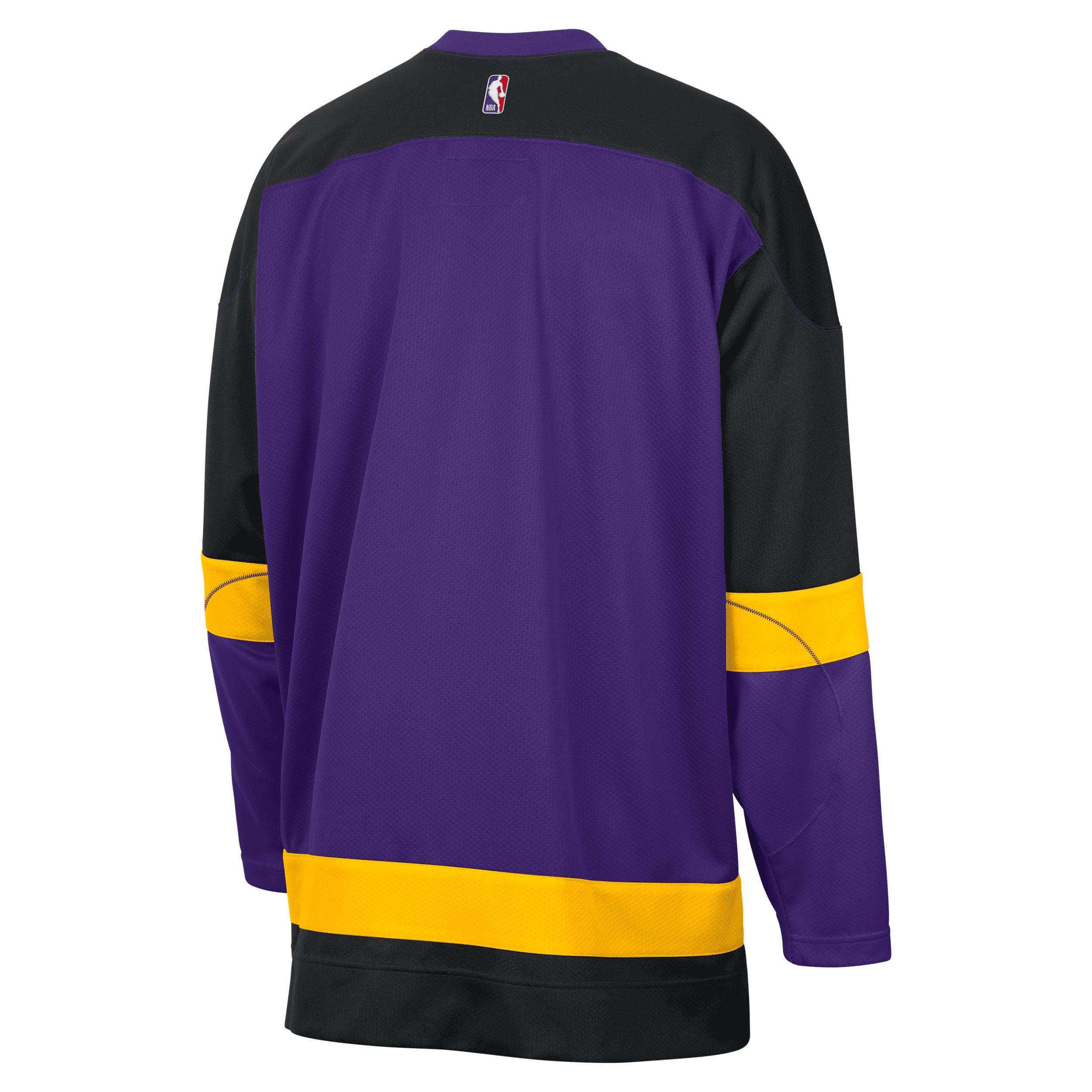Los Angeles Lakers City Edition Men's Nike NBA Hockey Jersey Product Image