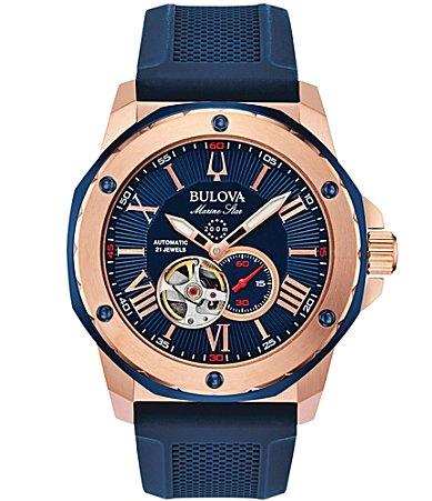 Bulova Men's Marine Star Automatic Watch - 98A225,  Product Image