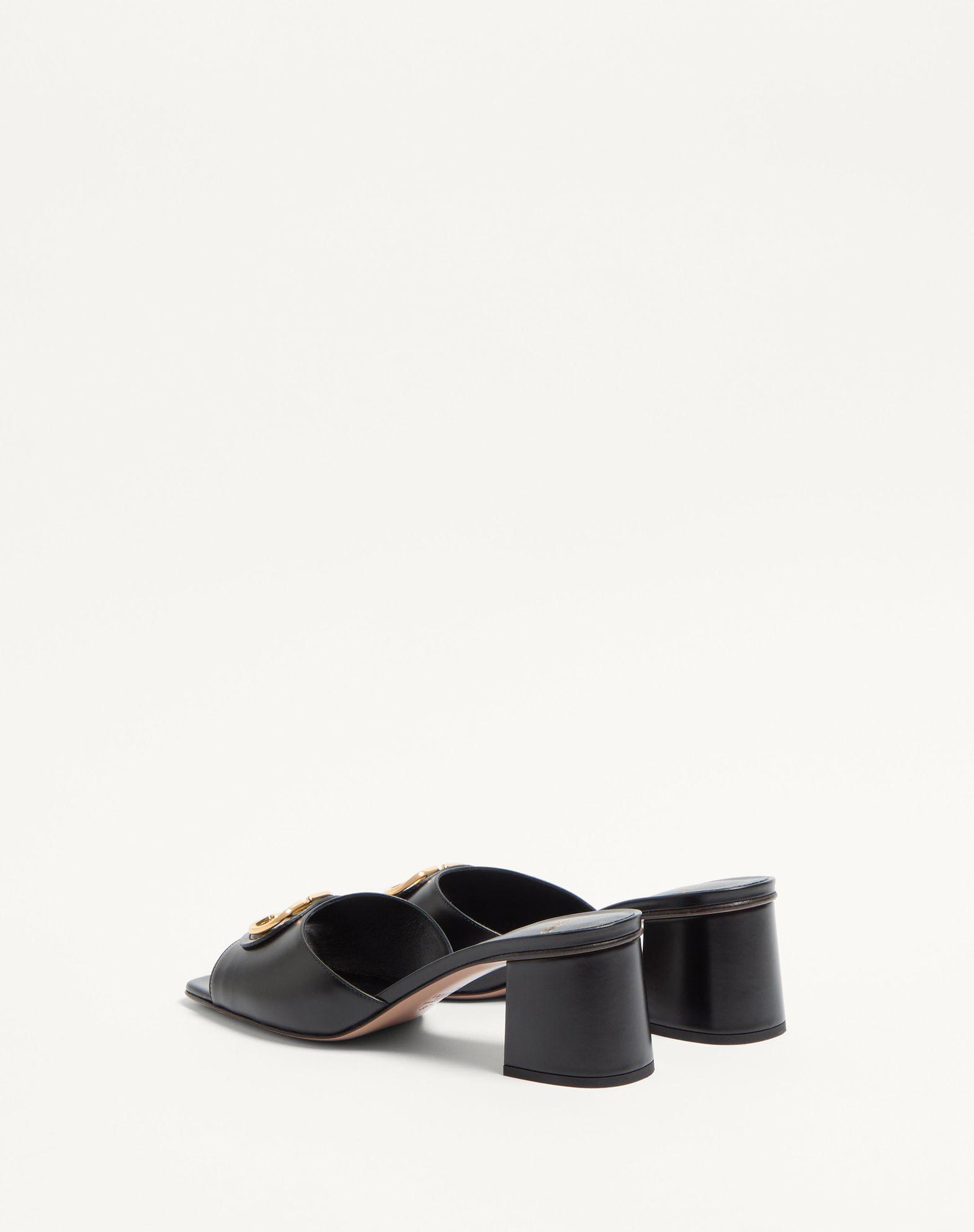 Vlogo Signature Slide Sandal In Calfskin 60Mm Product Image