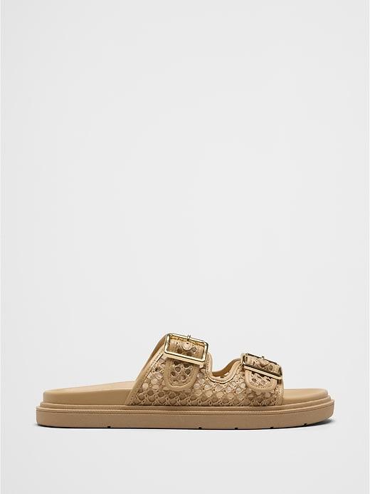 Double Strap Buckle Sandal Product Image