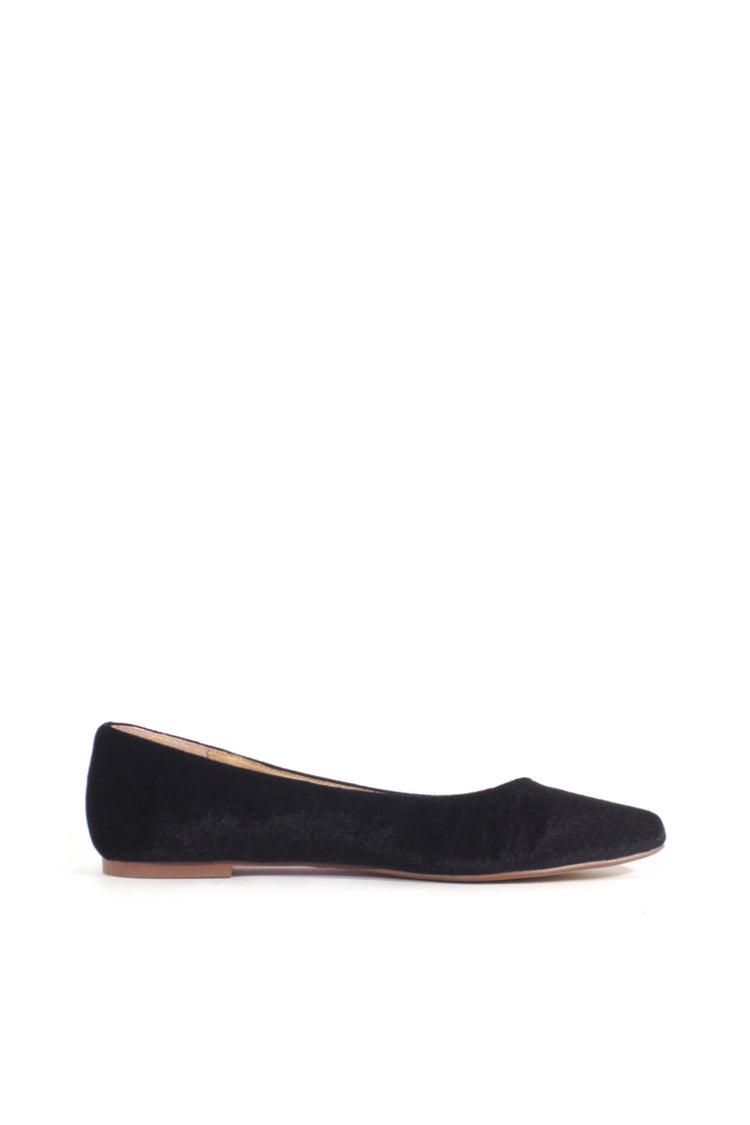 Pammy Velvet Ballet Flats Product Image
