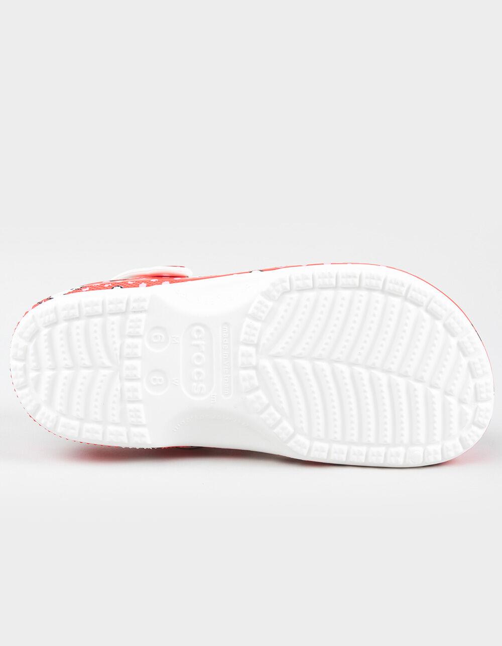 CROCS x Hello Kitty Womens Classic Clogs - RED Product Image