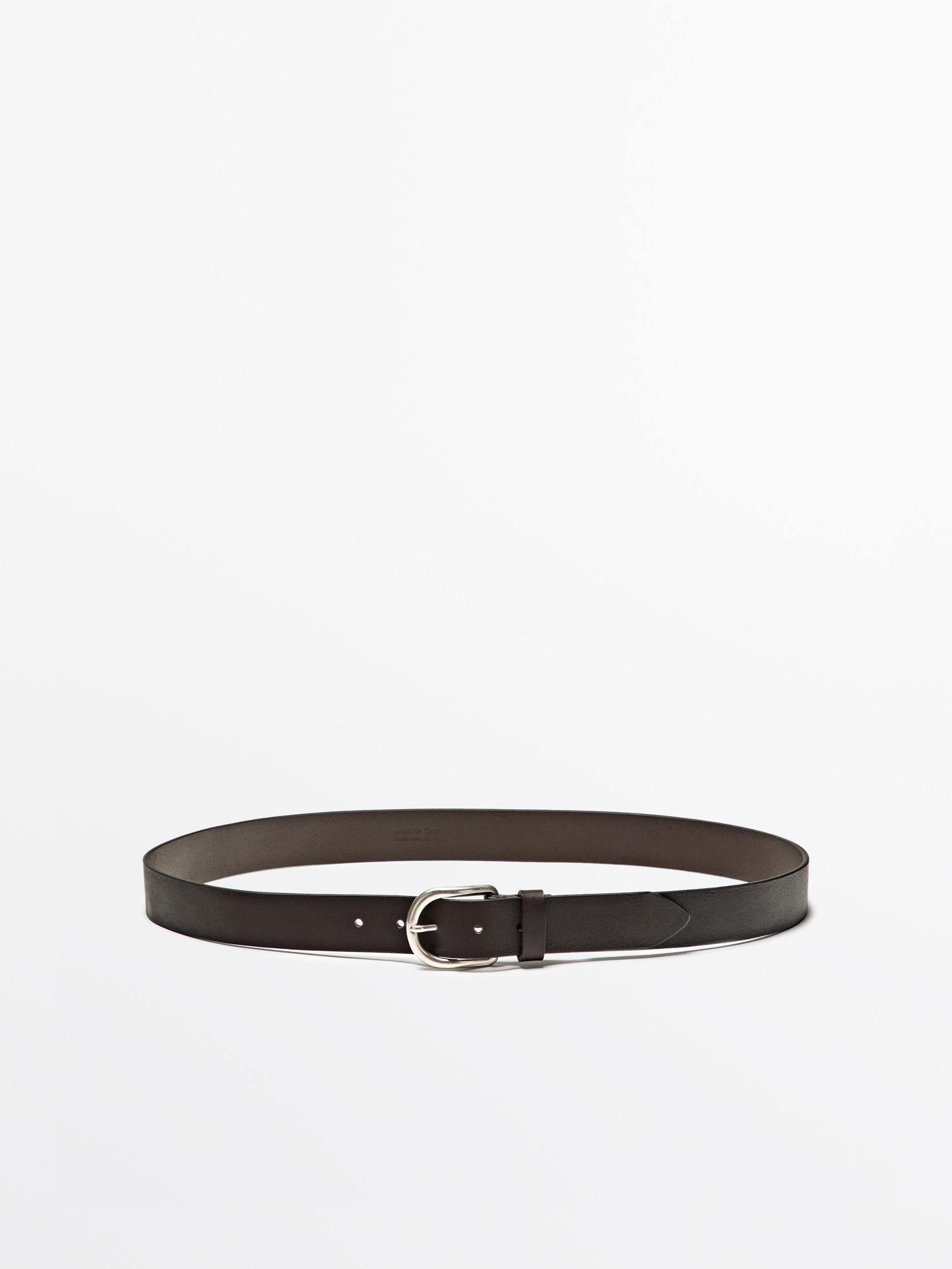 Nappa leather belt Product Image