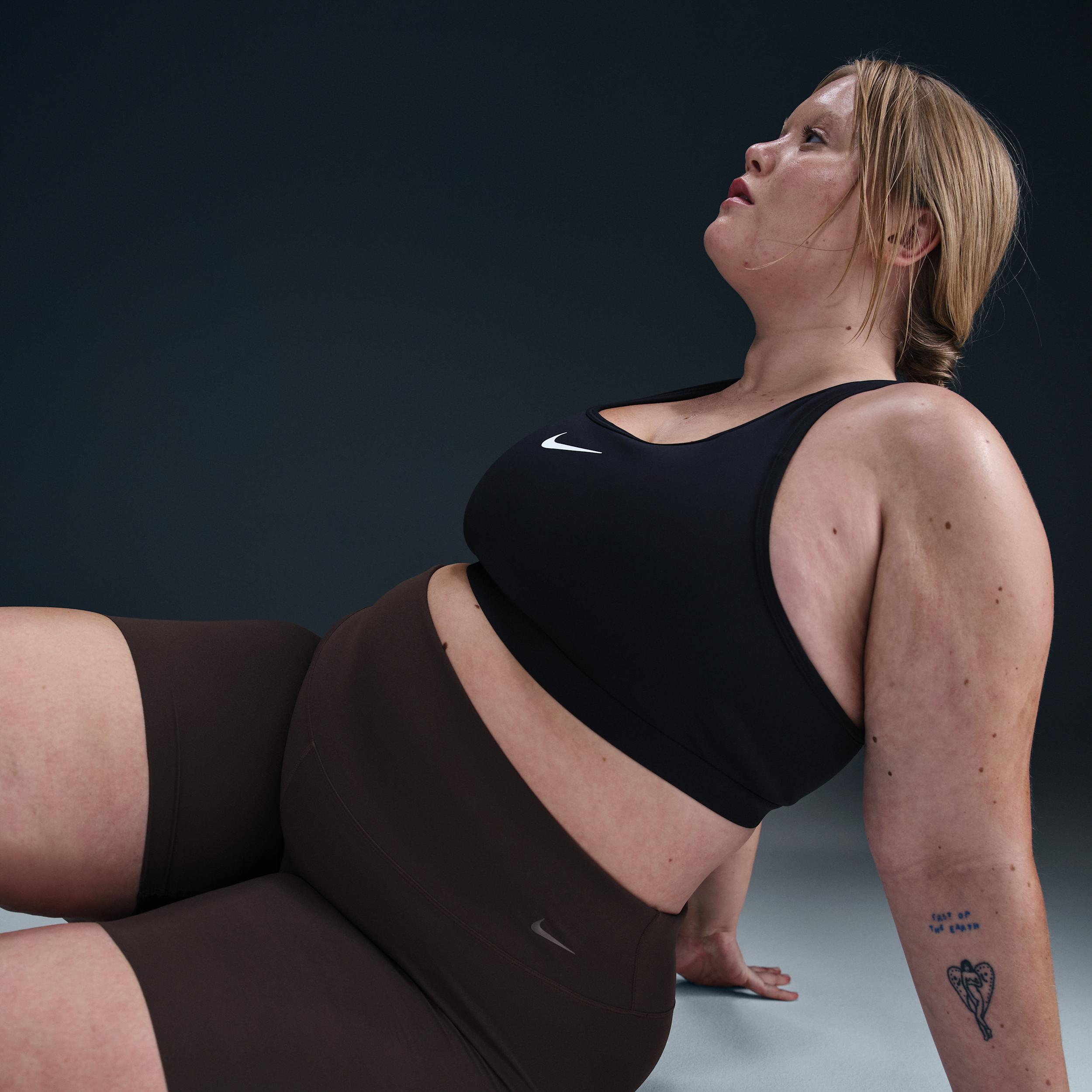 Nike Womens Zenvy High-Waisted 8 Biker Shorts (Plus Size) | DV4915-237 Product Image