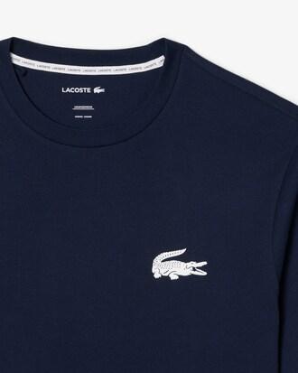 Crocodile Print Cotton Loungewear T-Shirt Product Image