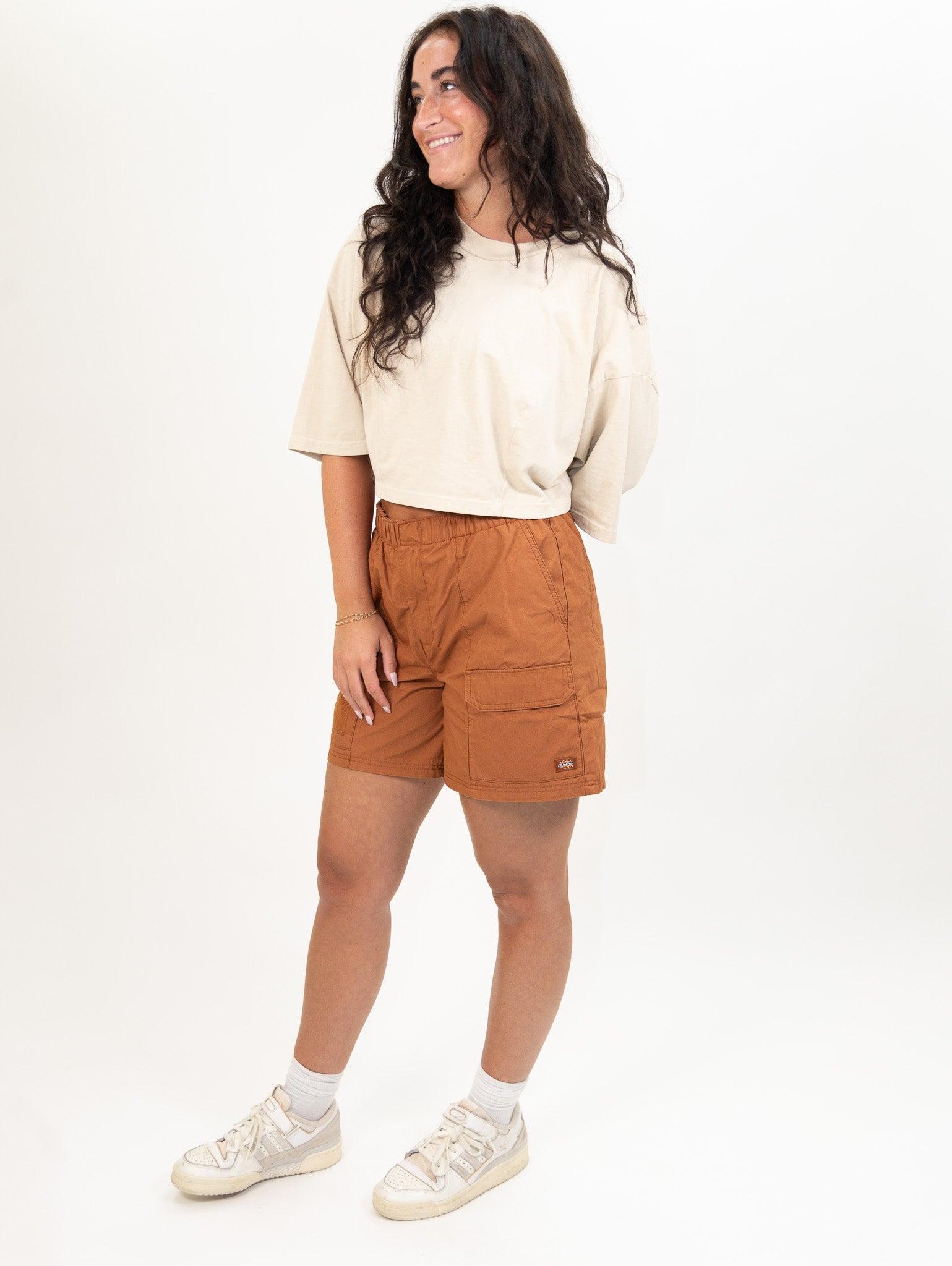 Dickies Women's Fisherville Short - Mocha Bisque Product Image
