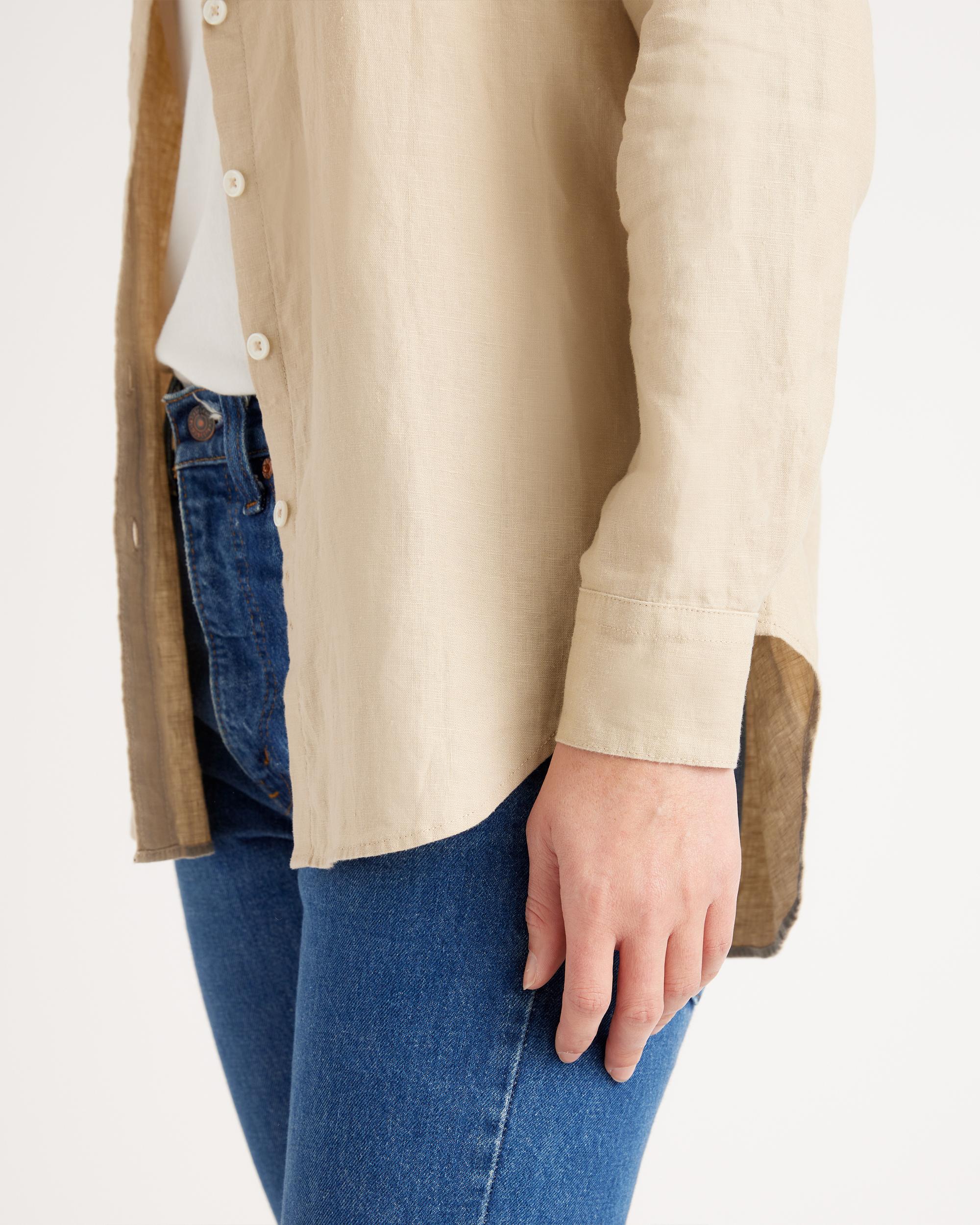 Quince | Women's Long Sleeve Shirt Linen Product Image