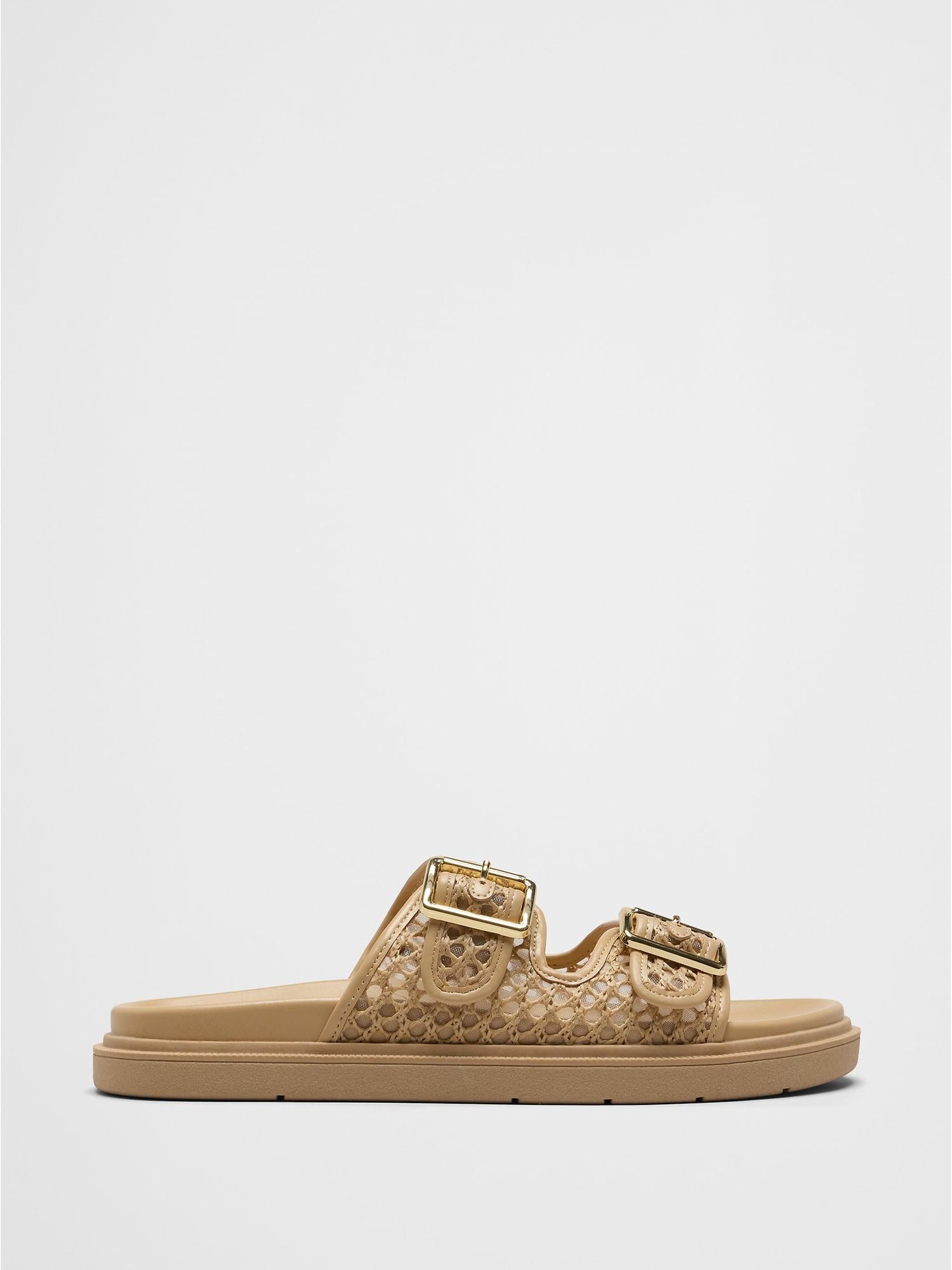 Double Strap Buckle Sandal Product Image