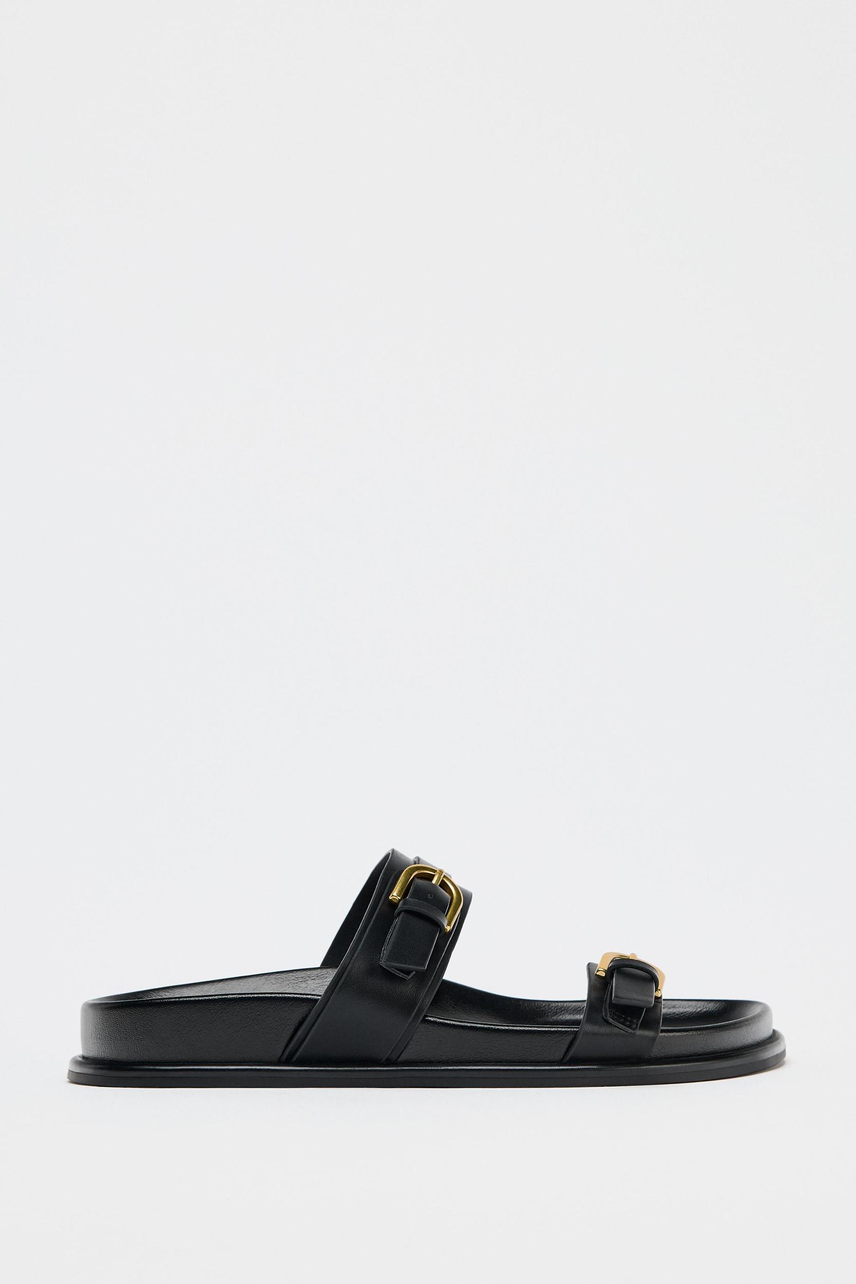 BUCKLED SANDALS Product Image