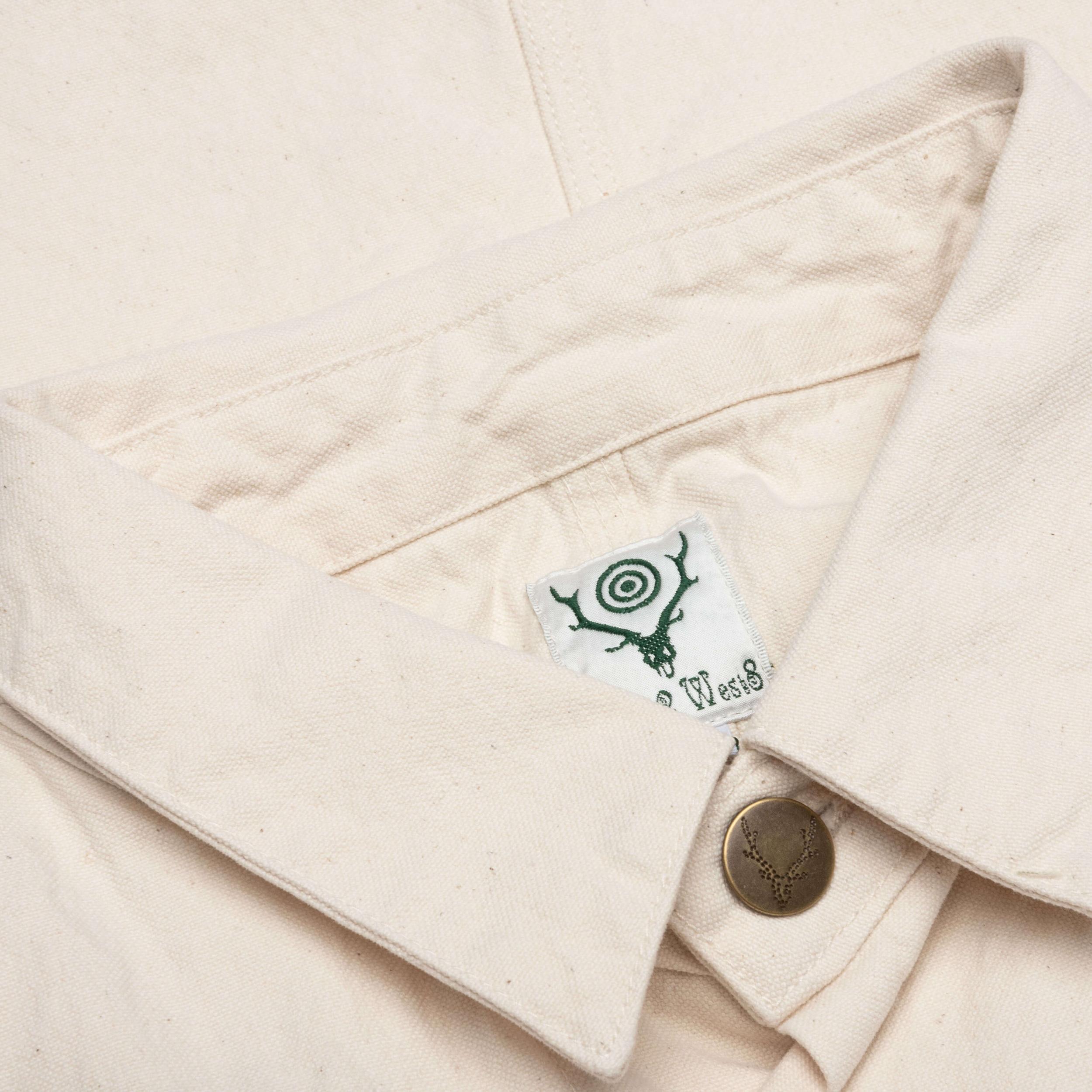 Coverall 10oz Cotton Canvas - Off White Male Product Image