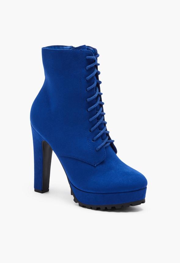 JustFab Margaux Platform Loafer Pump Womens Black/ White Size 8.5 Product Image