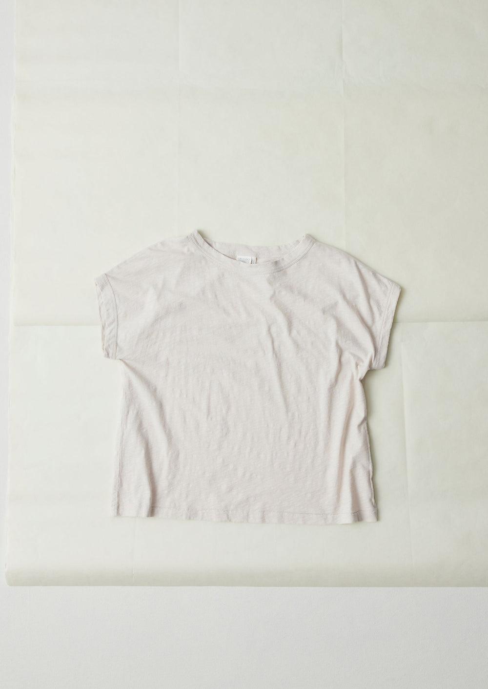 Alda Organic Cotton Easy Tee | Pebble Product Image