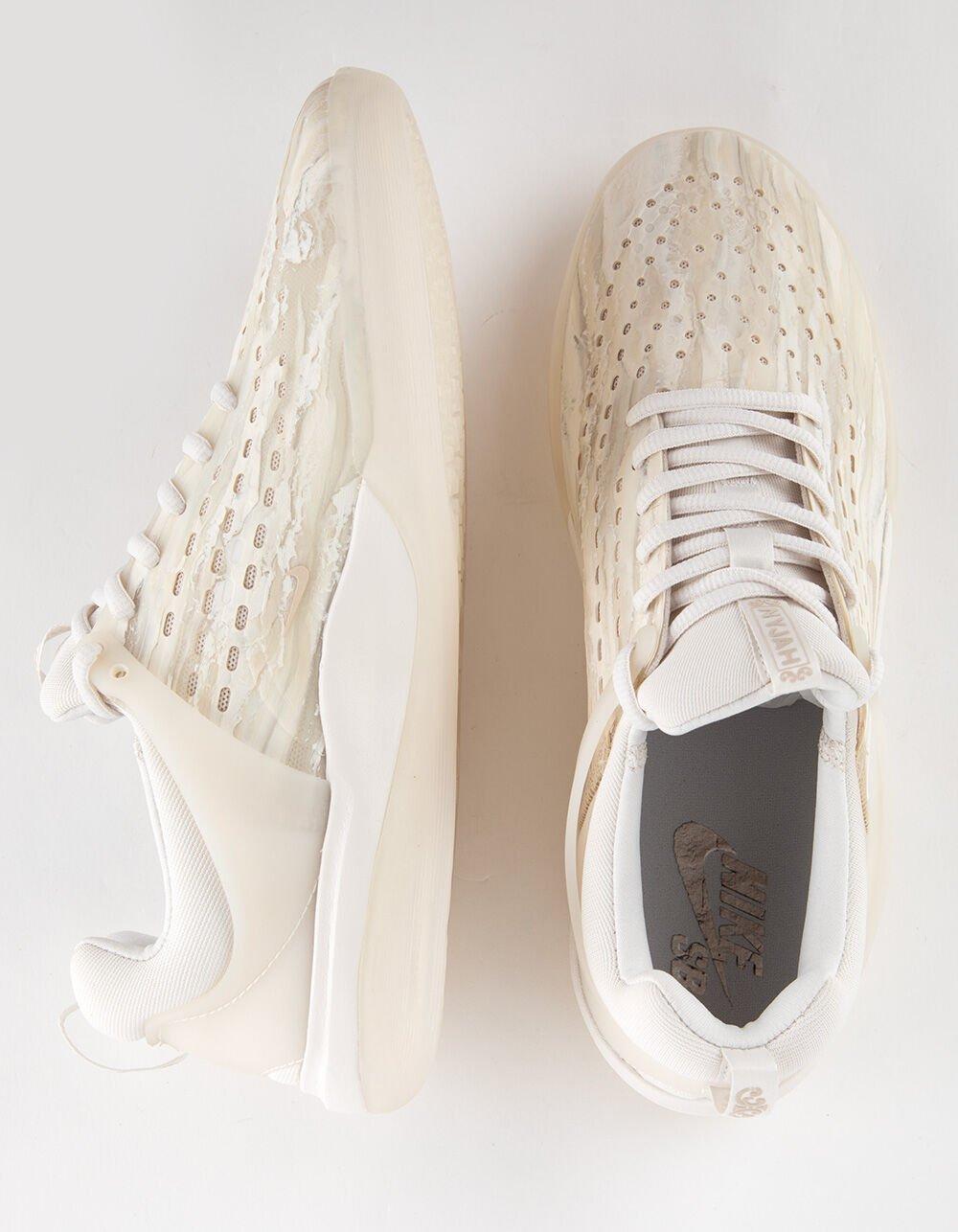 NIKE SB Zoom Nyjah 3 Premium Skate Shoes - LIGHT TAN Product Image