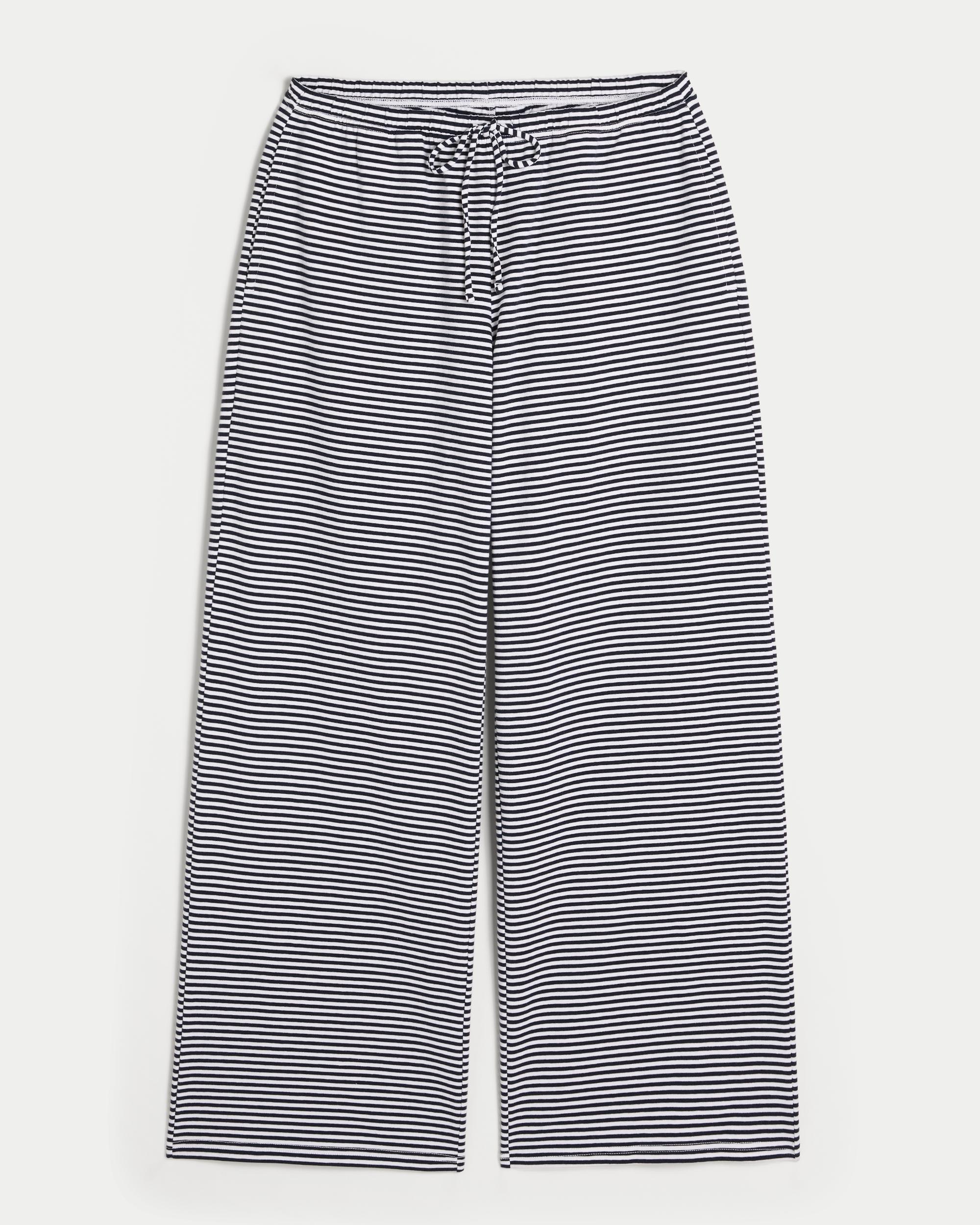 Knit Baggy Pull-On Pants Product Image