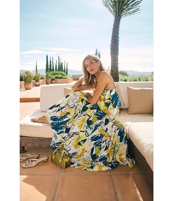 Antonio Melani x M.G. Style Lamar Printed Two Piece Poplin Blouse & Skirt Set Product Image