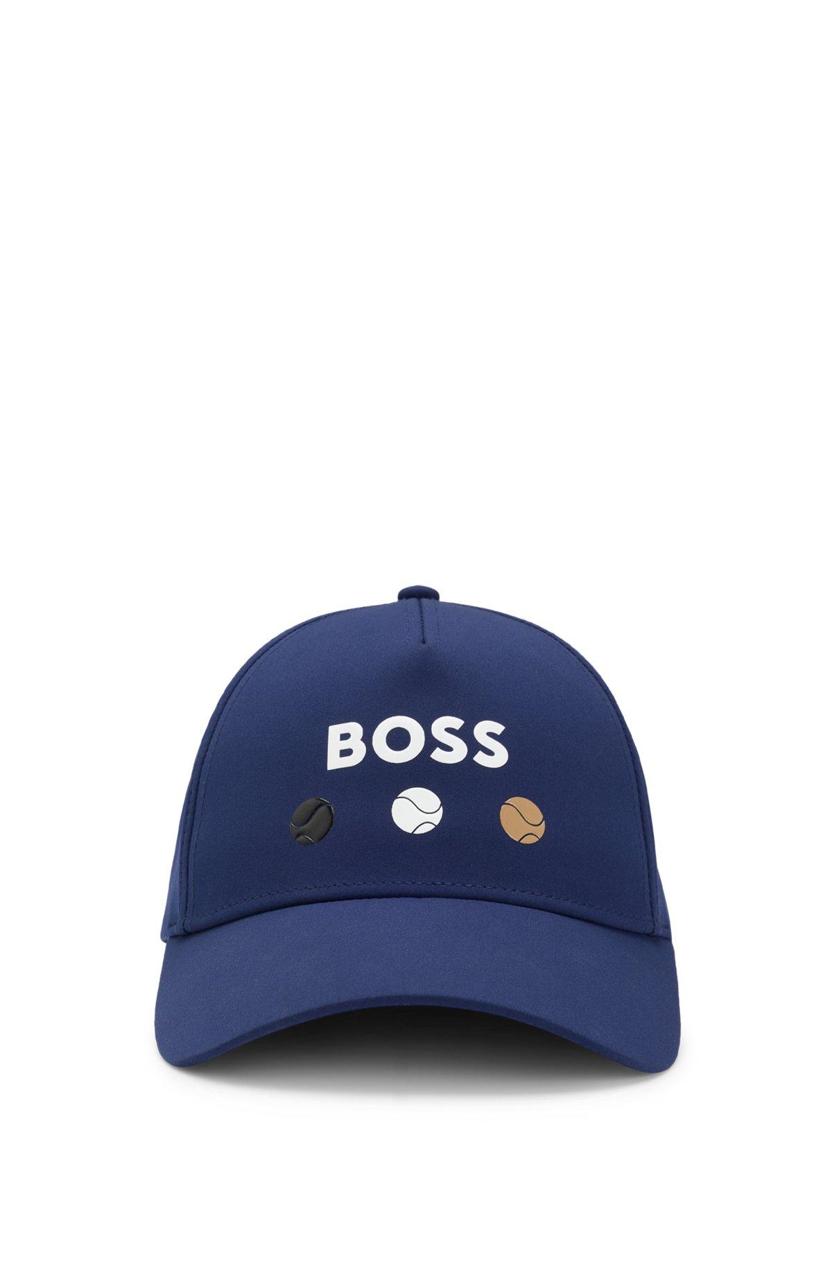 BOSS - Logo-detailed cap in stretch nylon - Light Beige Product Image