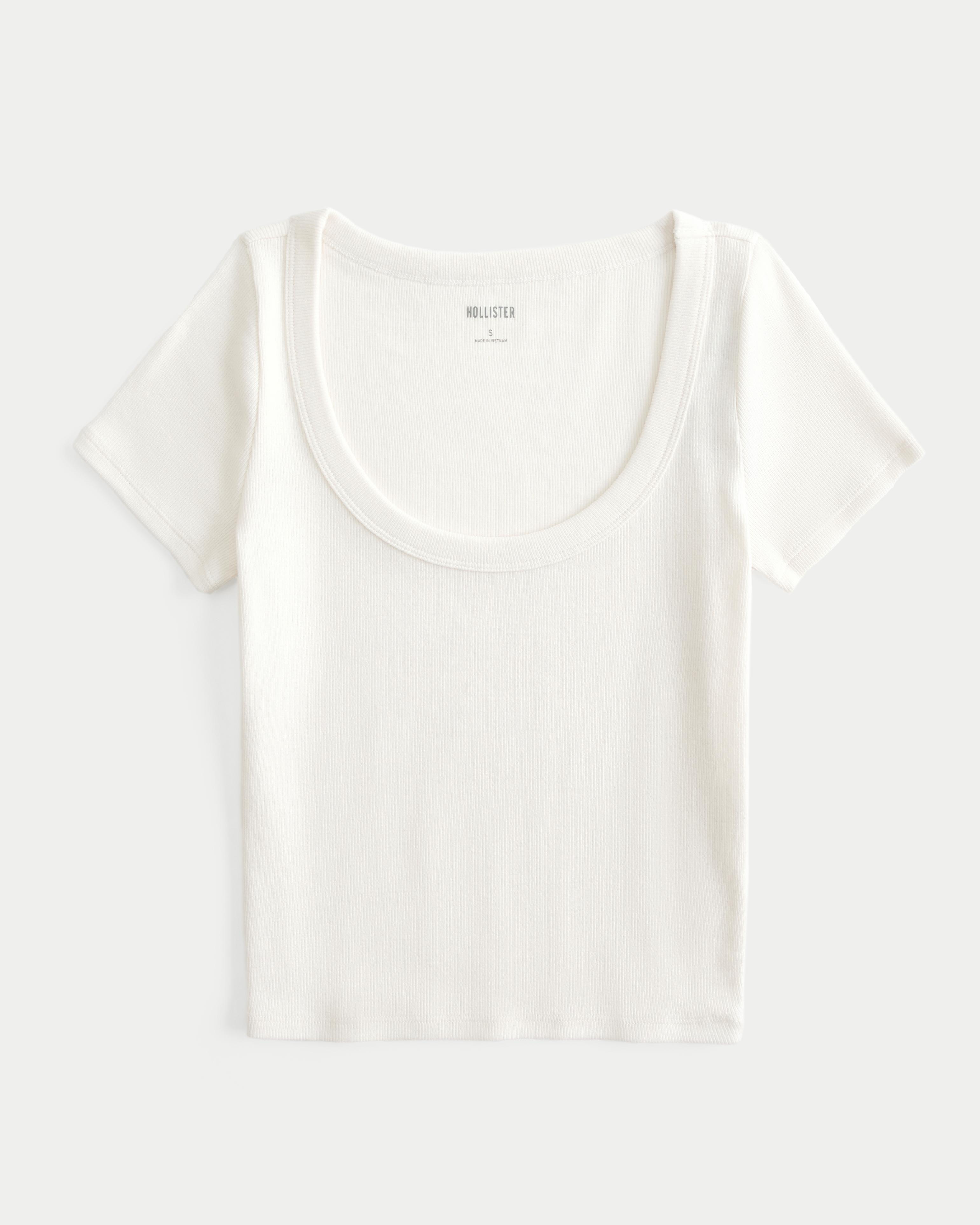 Ribbed Scoop Top Product Image