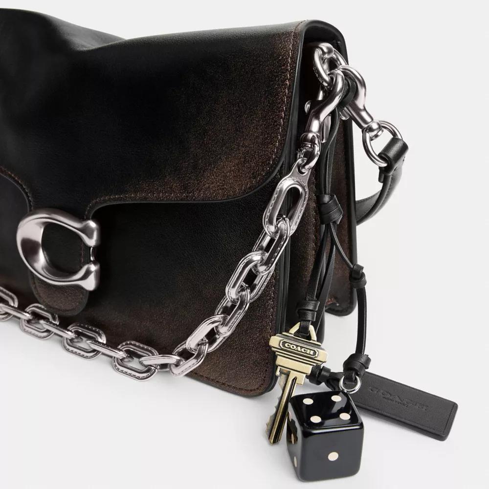 Chain Tabby Shoulder Bag In Loved Leather Product Image