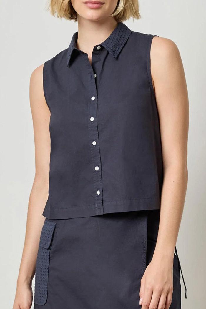 Eyelet Pocket Wrap Skirt Product Image