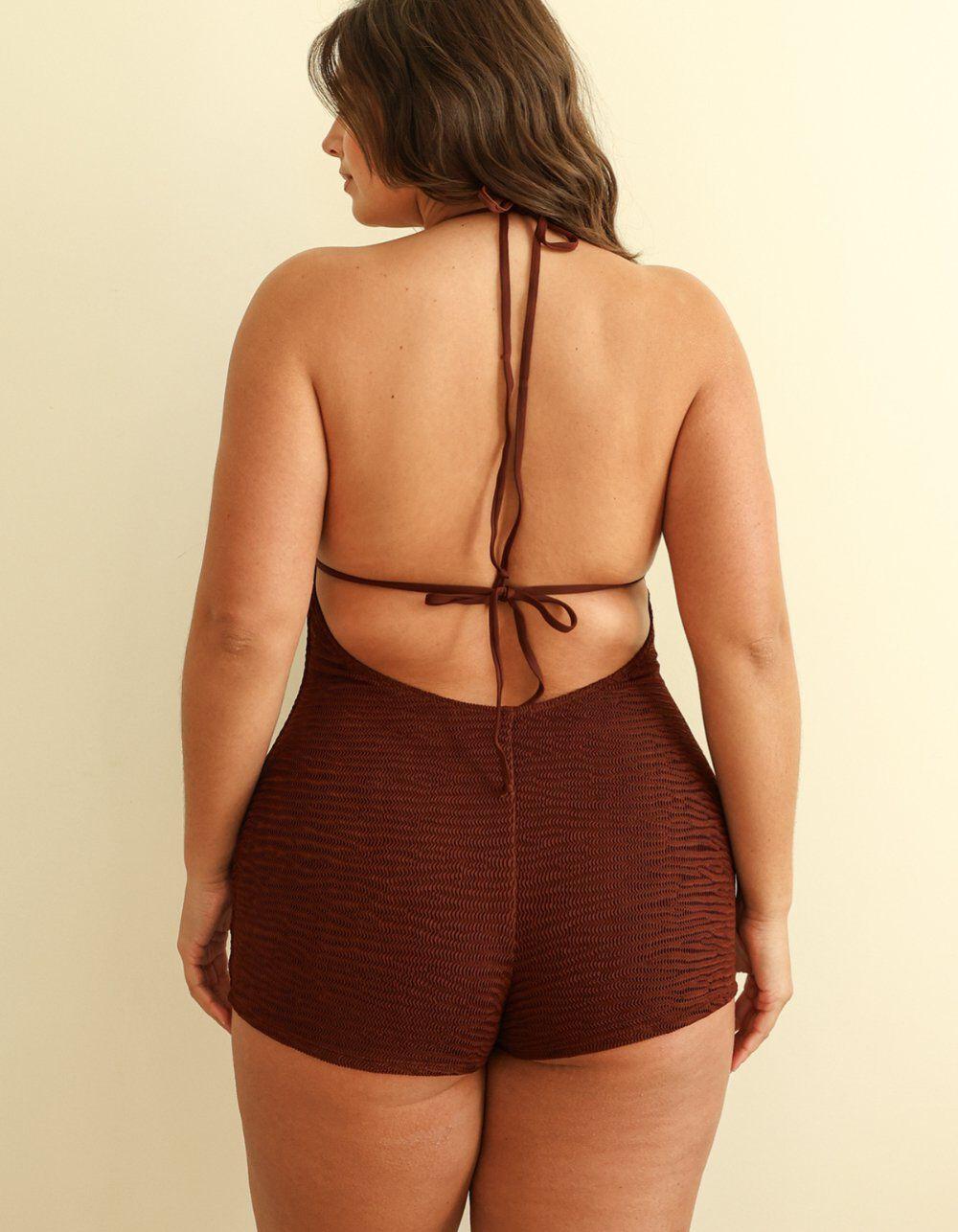 DIPPIN' DAISY'S Caicos One Piece Swimsuit - DARK BROWN Product Image