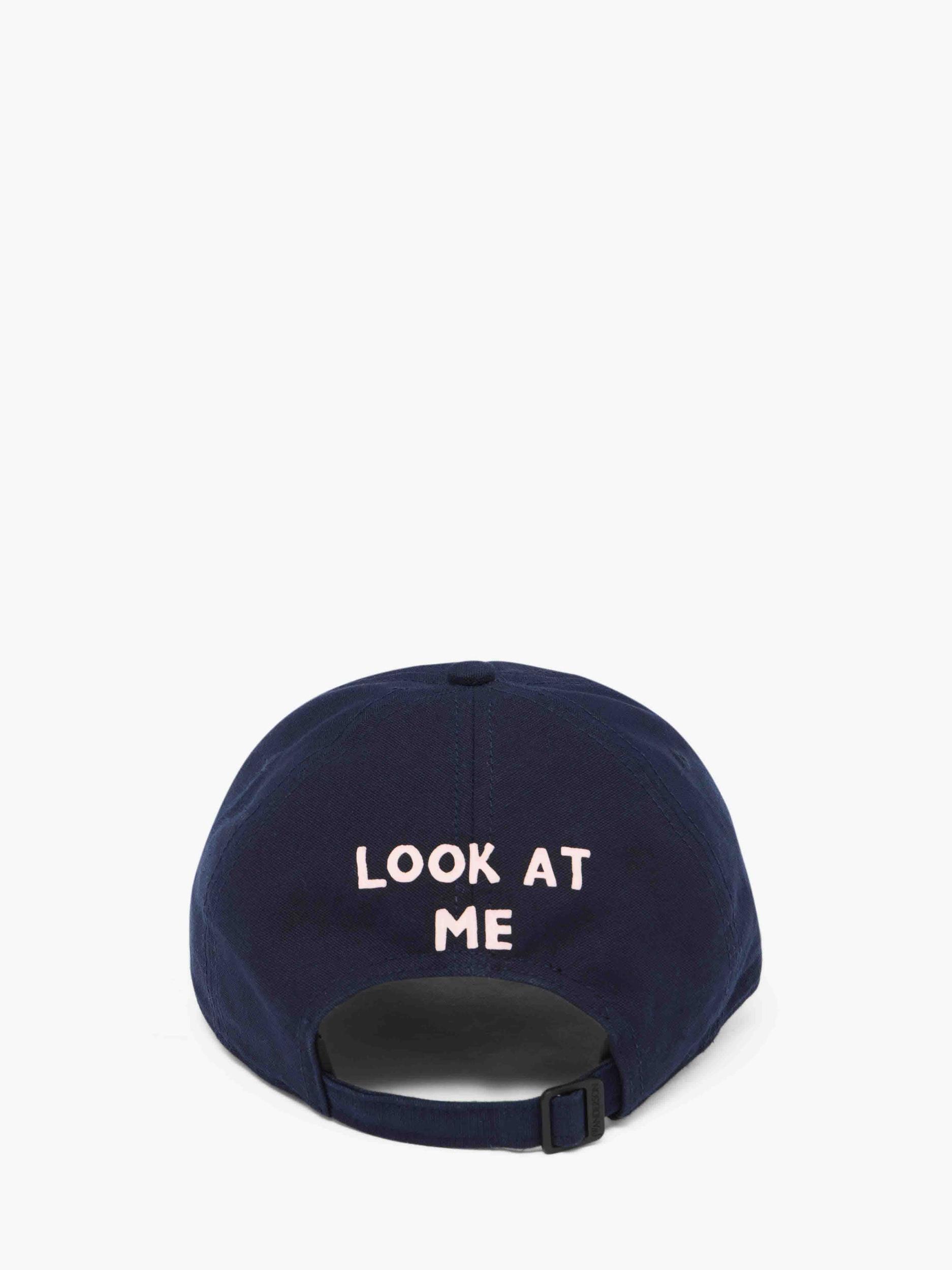 DENIM BASEBALL CAP WITH ANCHOR LOGO Product Image