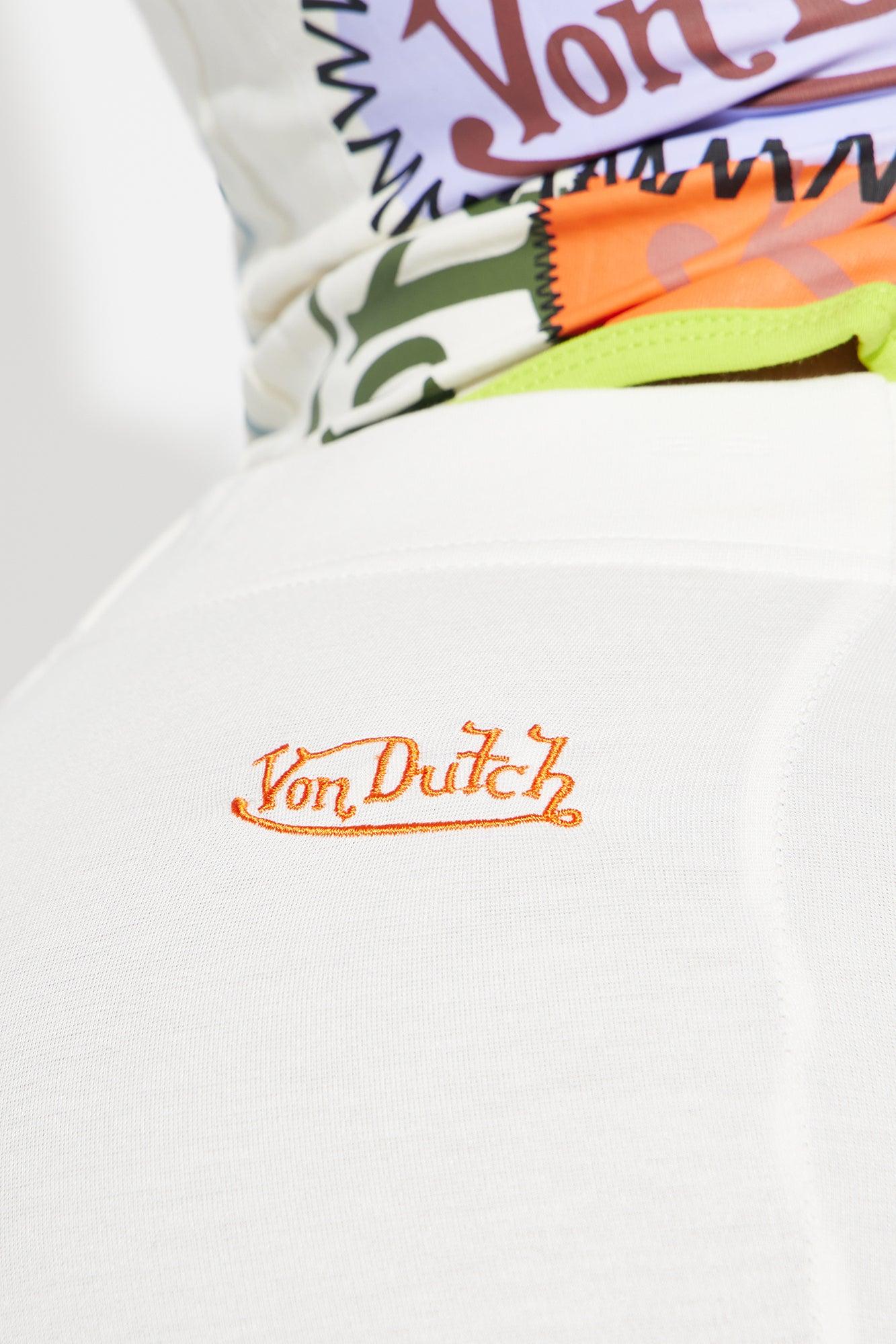 Von Dutch Unlimited Flared Pant - Ivory/combo Female Product Image