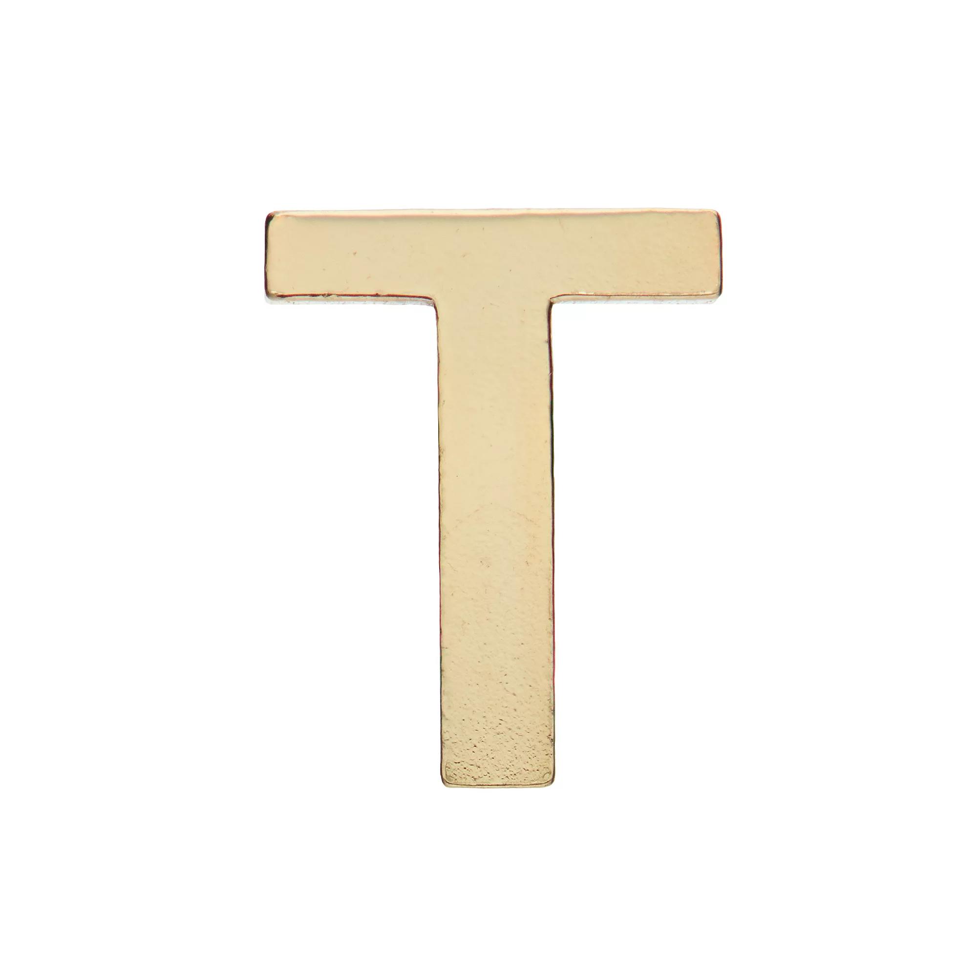 Au Naturale 14k Gold Initial Single Stud Earring, Women's, C Product Image