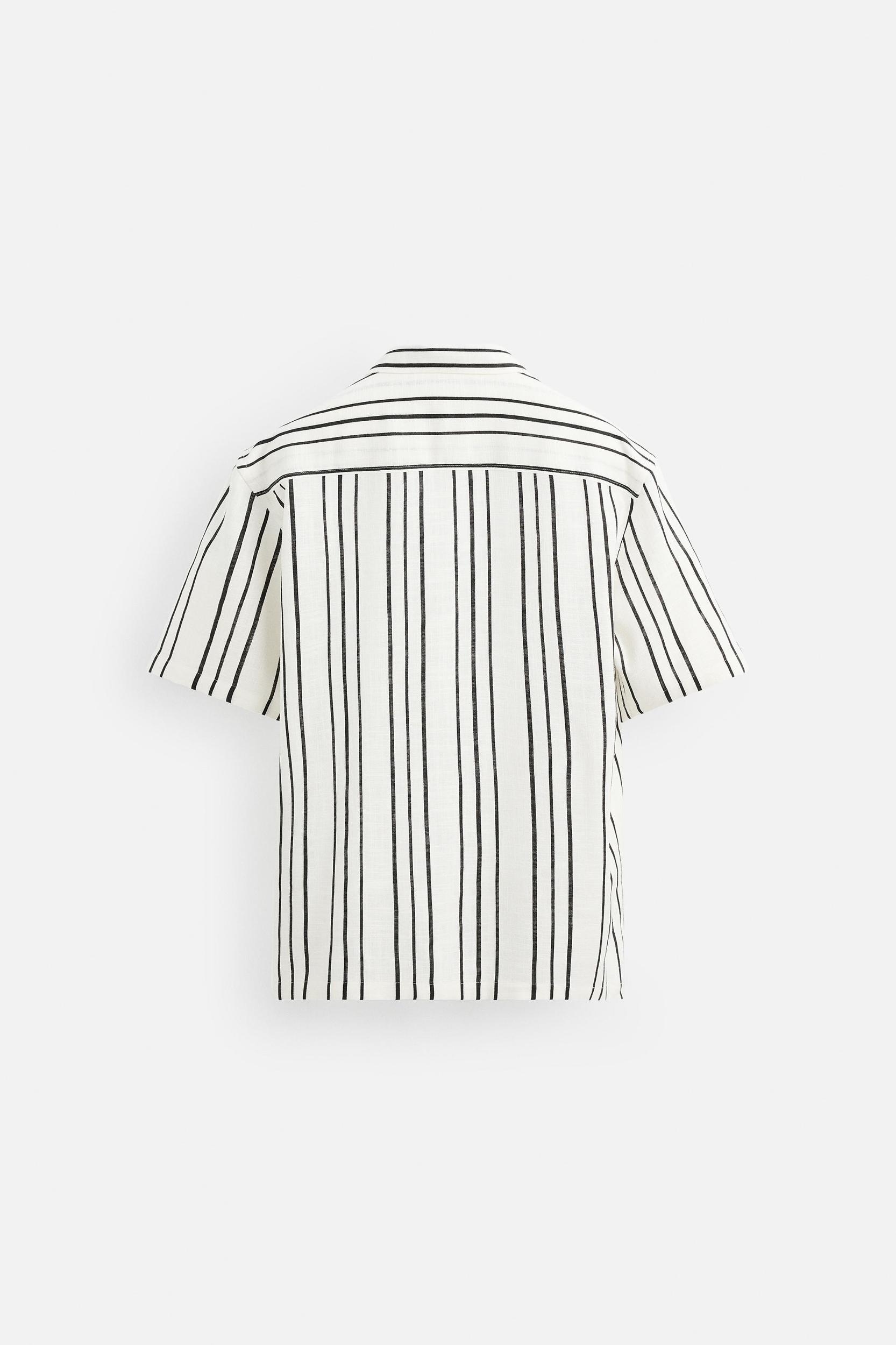 FLOWY STRIPED SHIRT Product Image