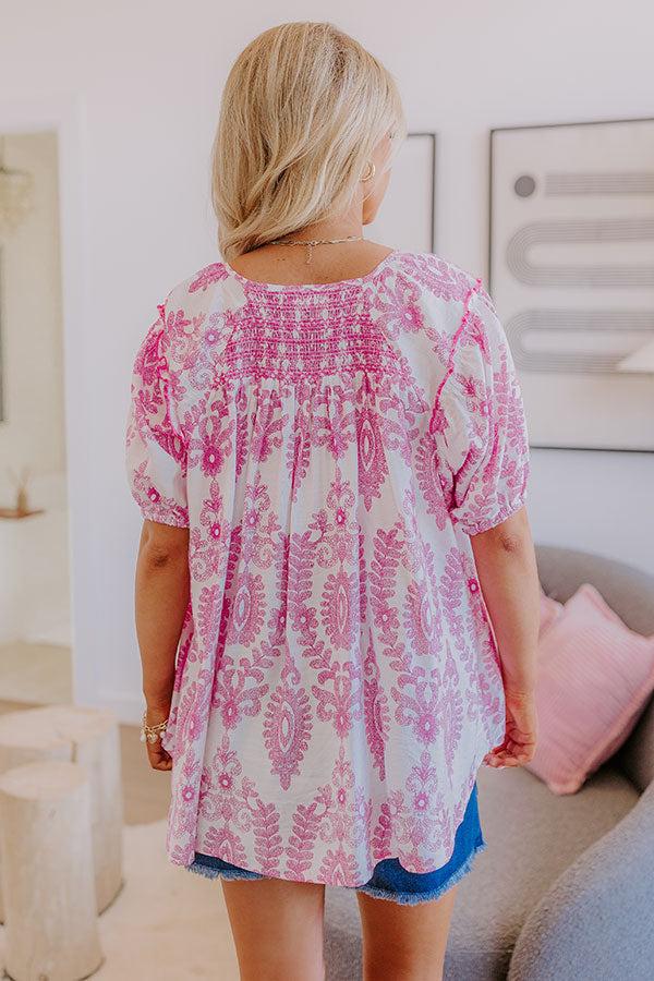 Wistful Wonder Floral Top Product Image