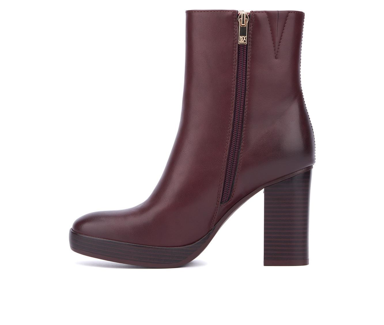 Women's New York and Company Fay Block Heel Booties Product Image