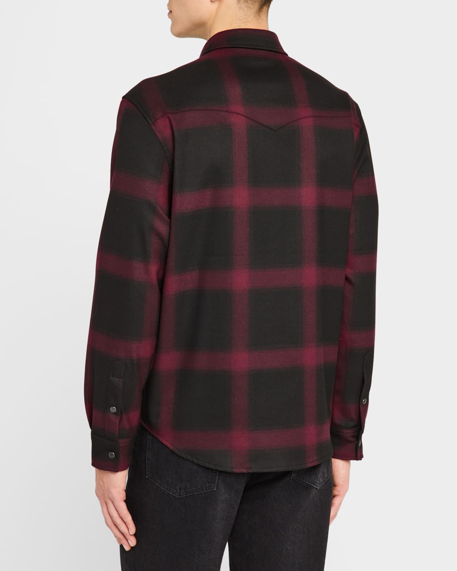 Men's Eastwood Plaid Two-Pocket Western Shirt Product Image