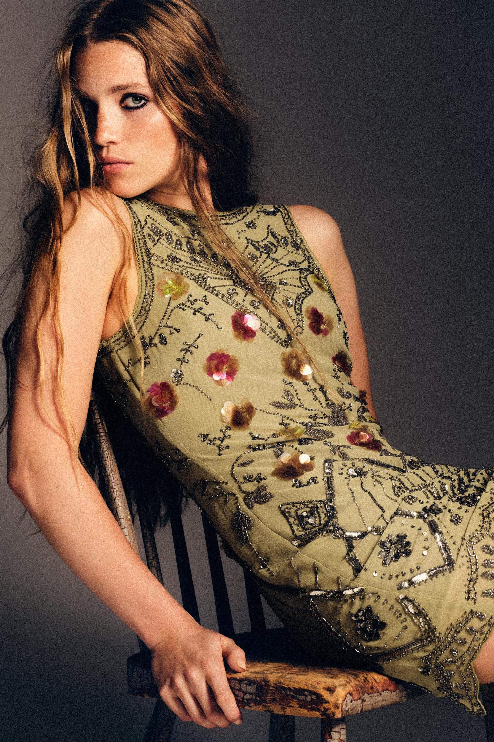 LIMITED EDITION BEADED SEQUIN DRESS Product Image