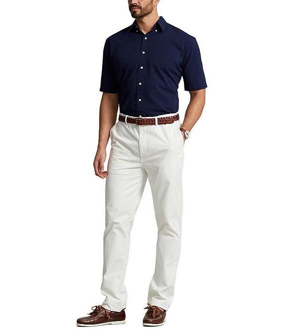 Polo Ralph Lauren Big & Tall Seersucker Short Sleeve Woven Shirt Product Image