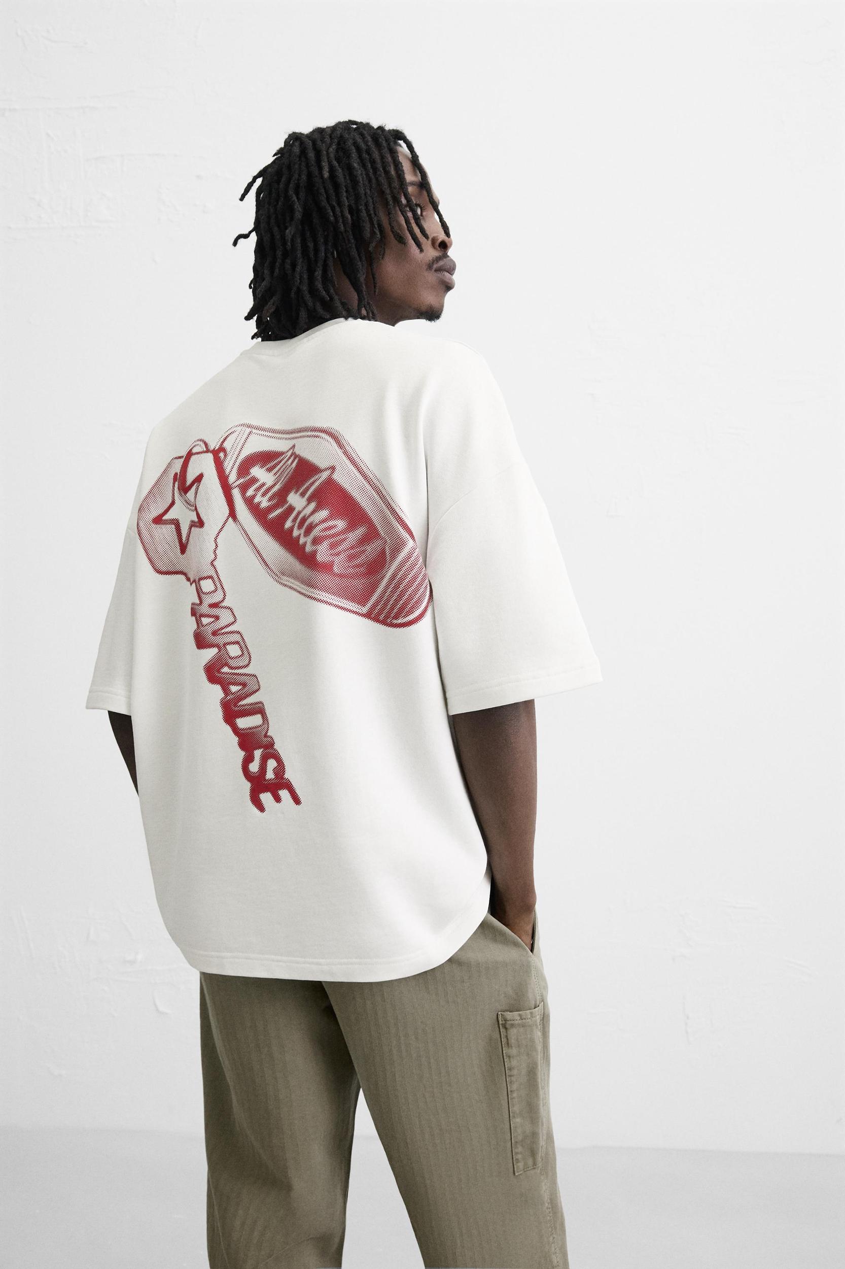 COMBINATION PRINT SWEATSHIRT Product Image